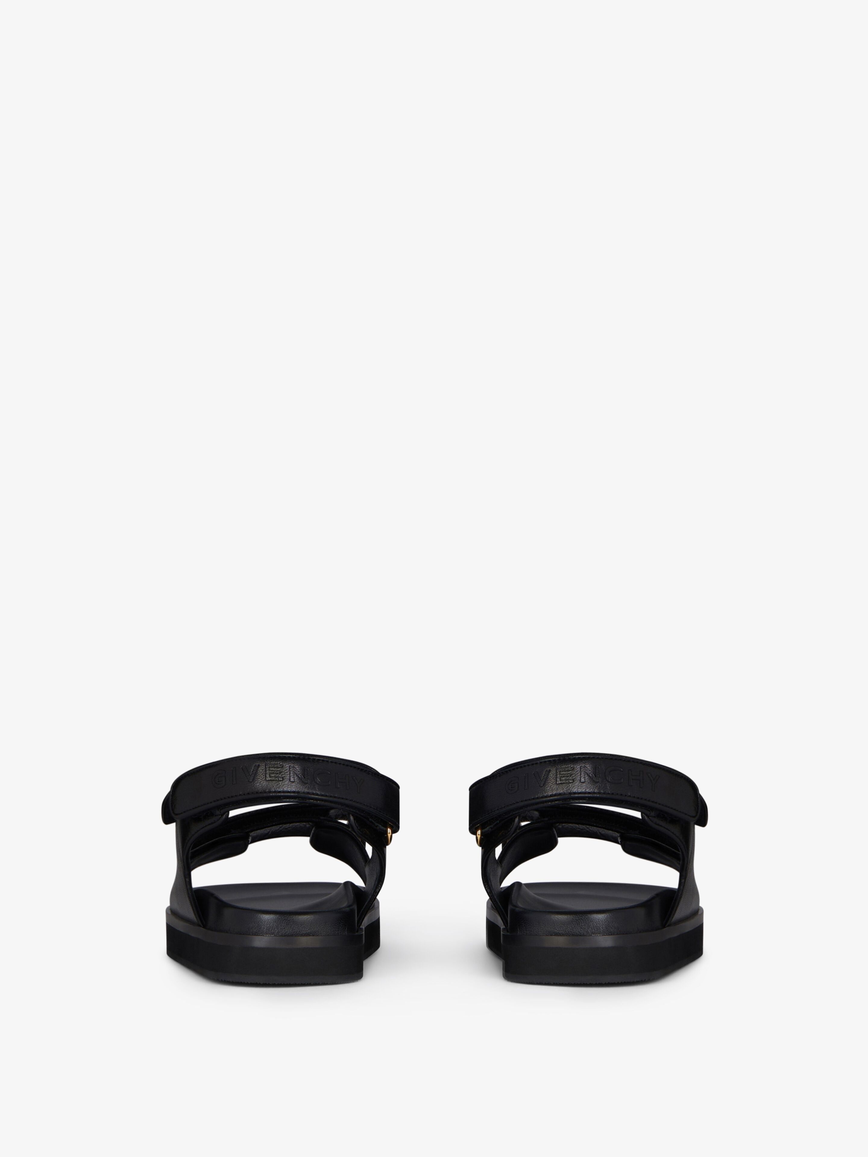 Givenchy o1srvl11e0925 4G Sandals in Black Size US 12 / EU 45 - 6 Thumbnail