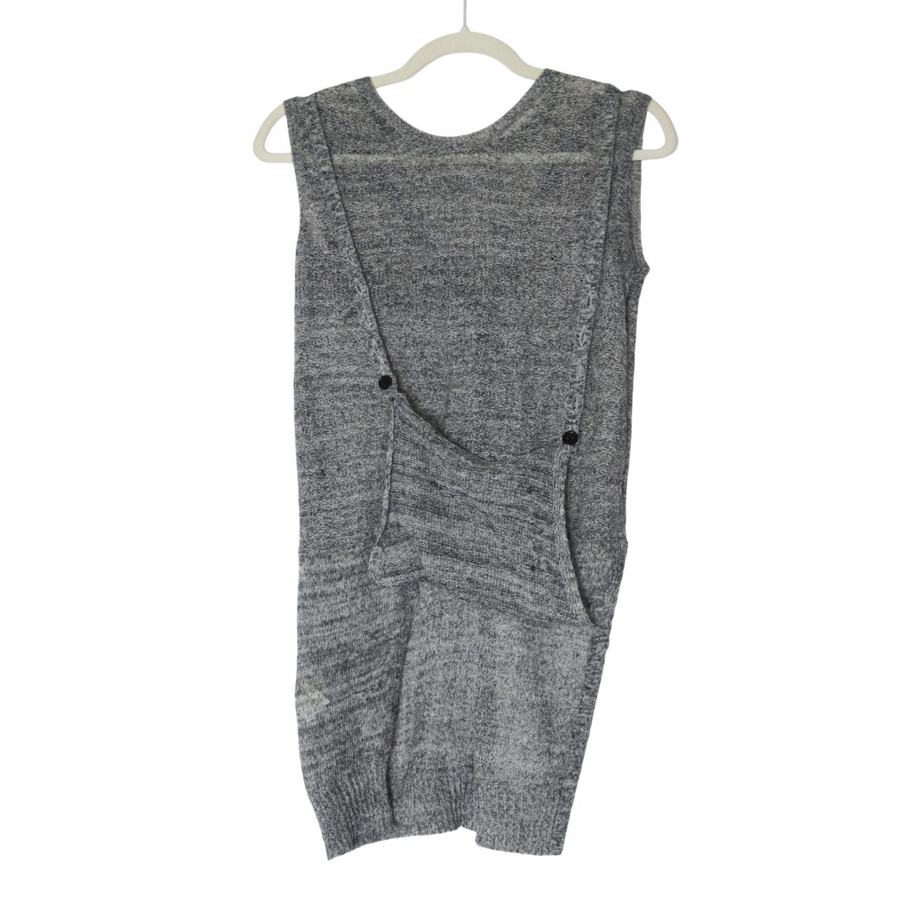 Yohji Yamamoto Yohji Yamamoto Convertible See Through Slim Fit Knit Top Size US M / EU 48-50 / 2 - 3 Thumbnail