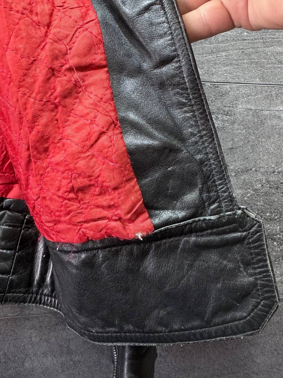 Other Vintage HARRO Leather Biker Jacket Western Moto Belted Rare Size M / US 6-8 / IT 42-44 - 21 Thumbnail