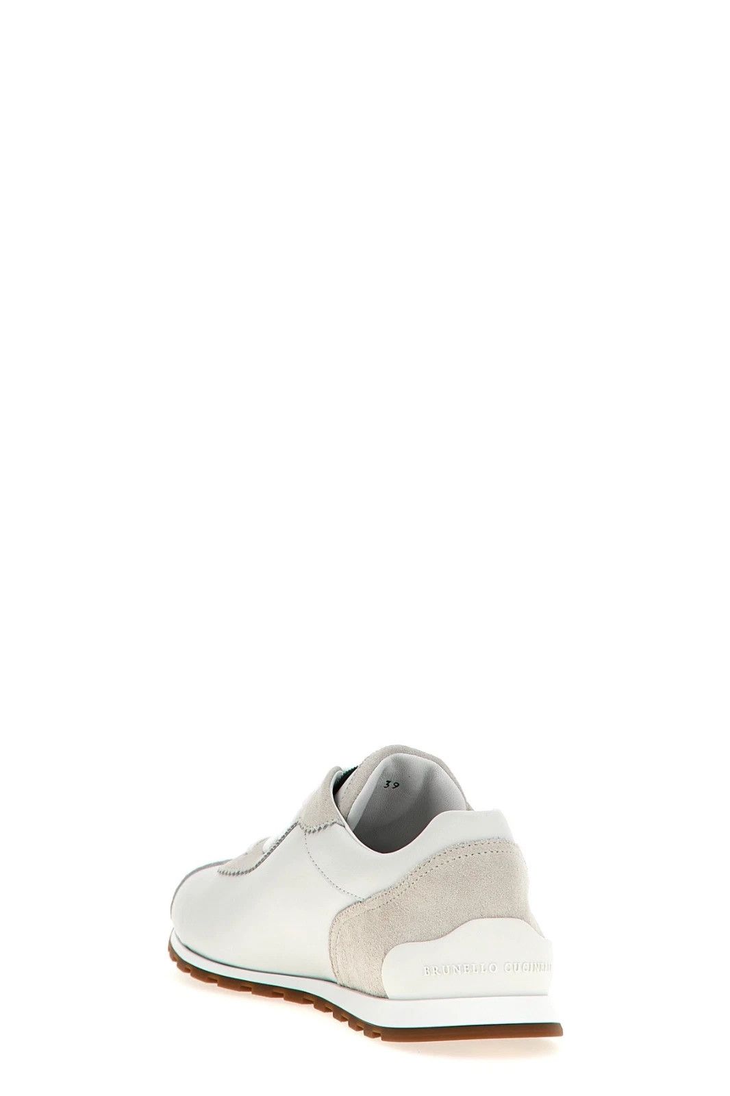 Brunello Cucinelli BRUNELLO CUCINELLI Beige Suede Runners New Authentic Size US 7 / IT 37 - 3 Thumbnail