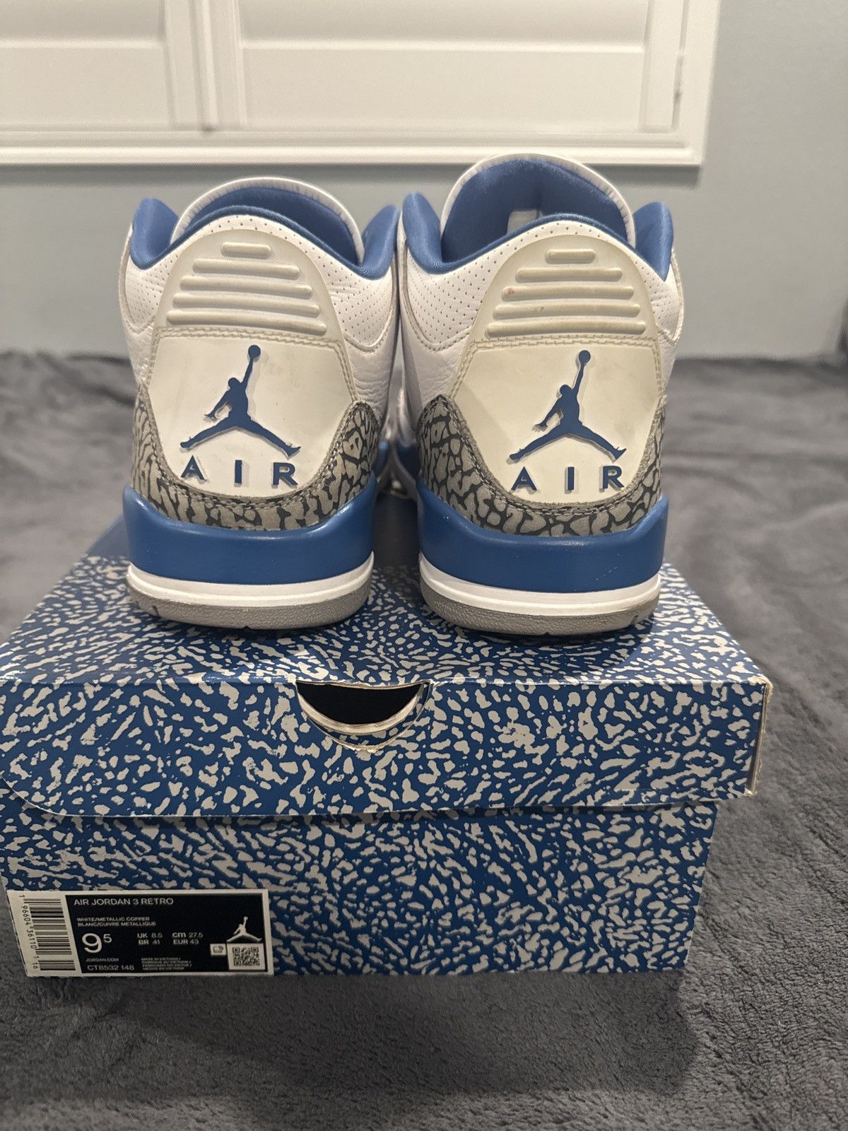 Jordan Brand Jordan 3 wizards Size US 9.5 / EU 42-43 - 4 Thumbnail