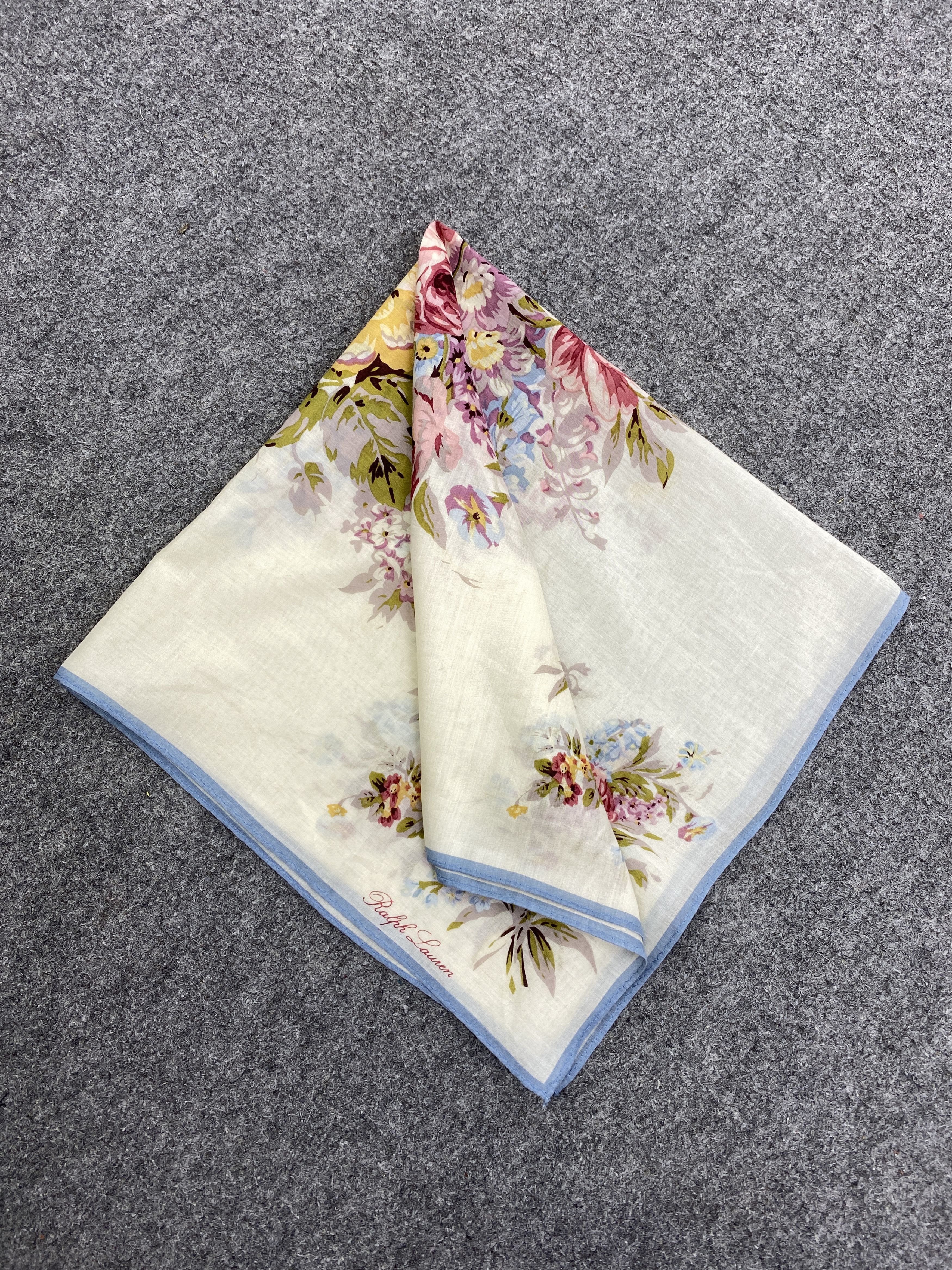Ralph Lauren Vintage Ralph Lauren Handkerchief / Neckerchief HKC0985 Size ONE SIZE - 3 Thumbnail
