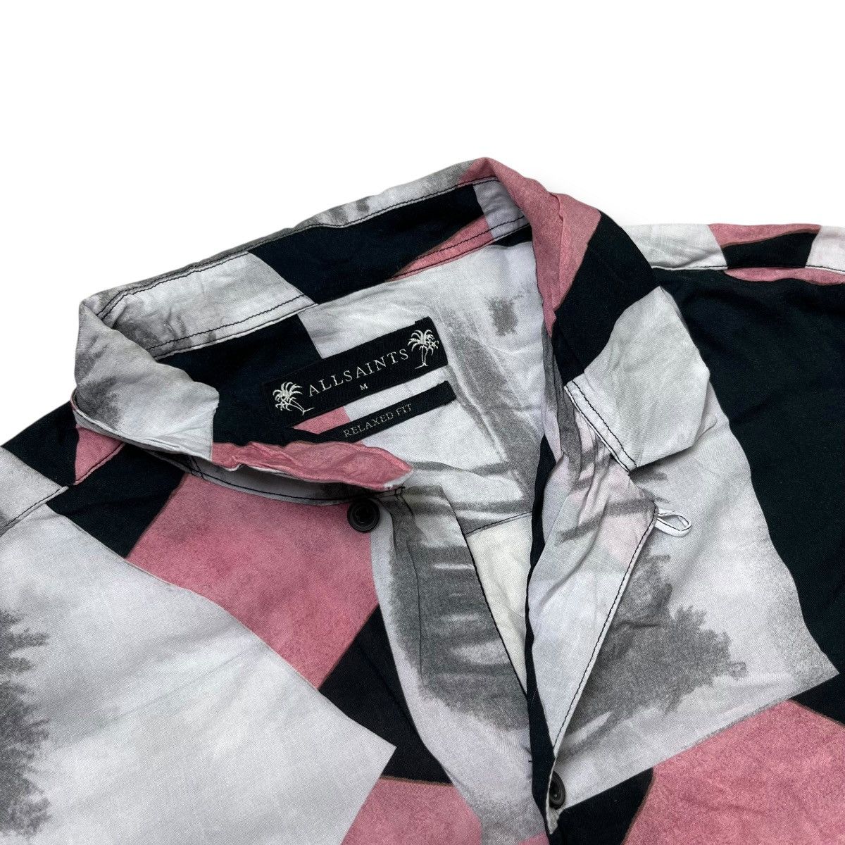 Allsaints allsaints loop collar shirt Size US L / EU 52-54 / 3 - 4 Thumbnail