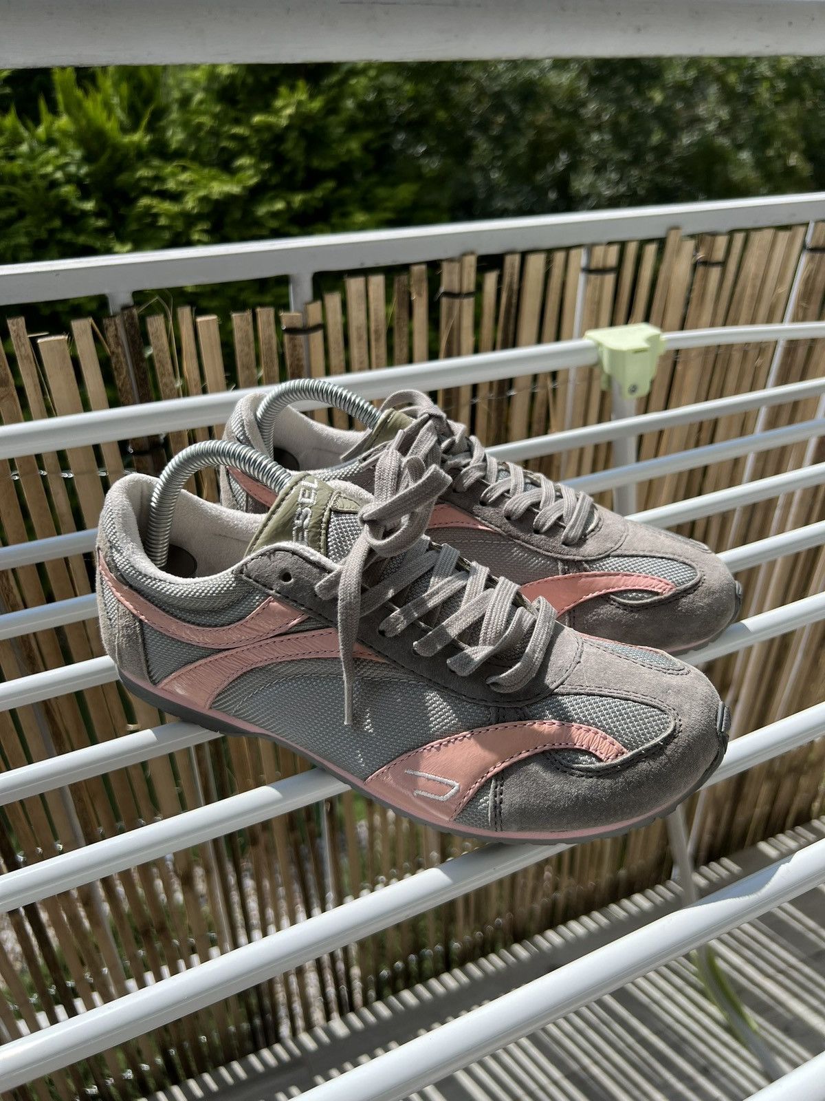 Diesel Vintage Y2K Diesel Avantgarde moto racing archive shoes US9 Size US 9 / IT 39 - 3 Thumbnail
