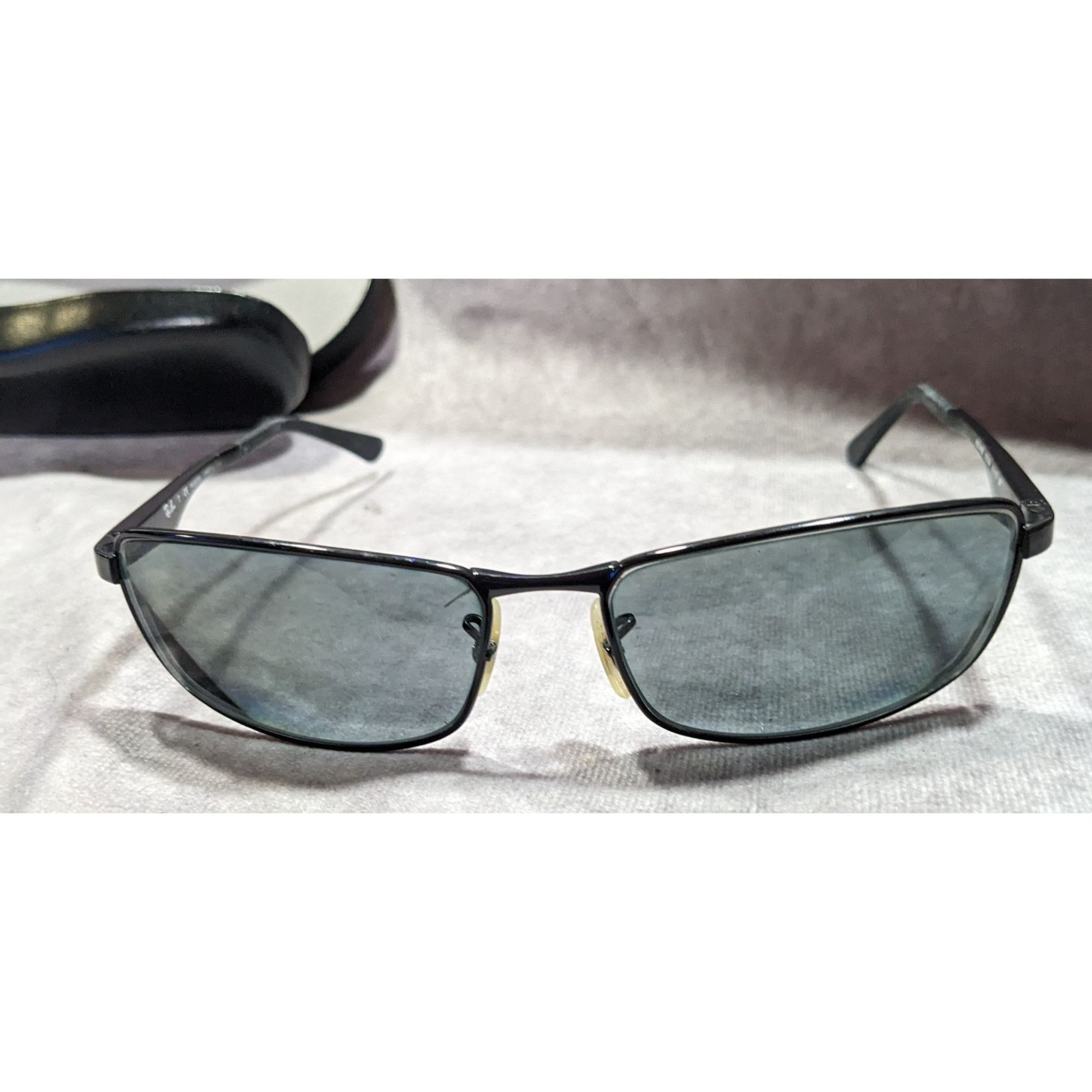 RayBan RayBan RB3498 Black Sunglasses FRAMES ONLY Size ONE SIZE - 2 Thumbnail