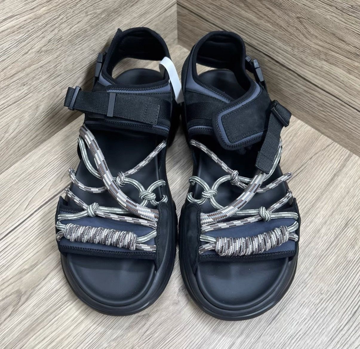 Dior Dior H-Town Black Sandals J41 Size US 8.5 / EU 41-42 - 2 Thumbnail
