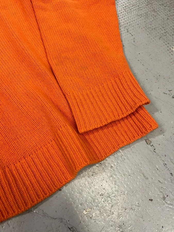 Prada AW2018 Prada Orange Wool Minimalist Sweater Size US L / EU 52-54 / 3 - 8 Thumbnail