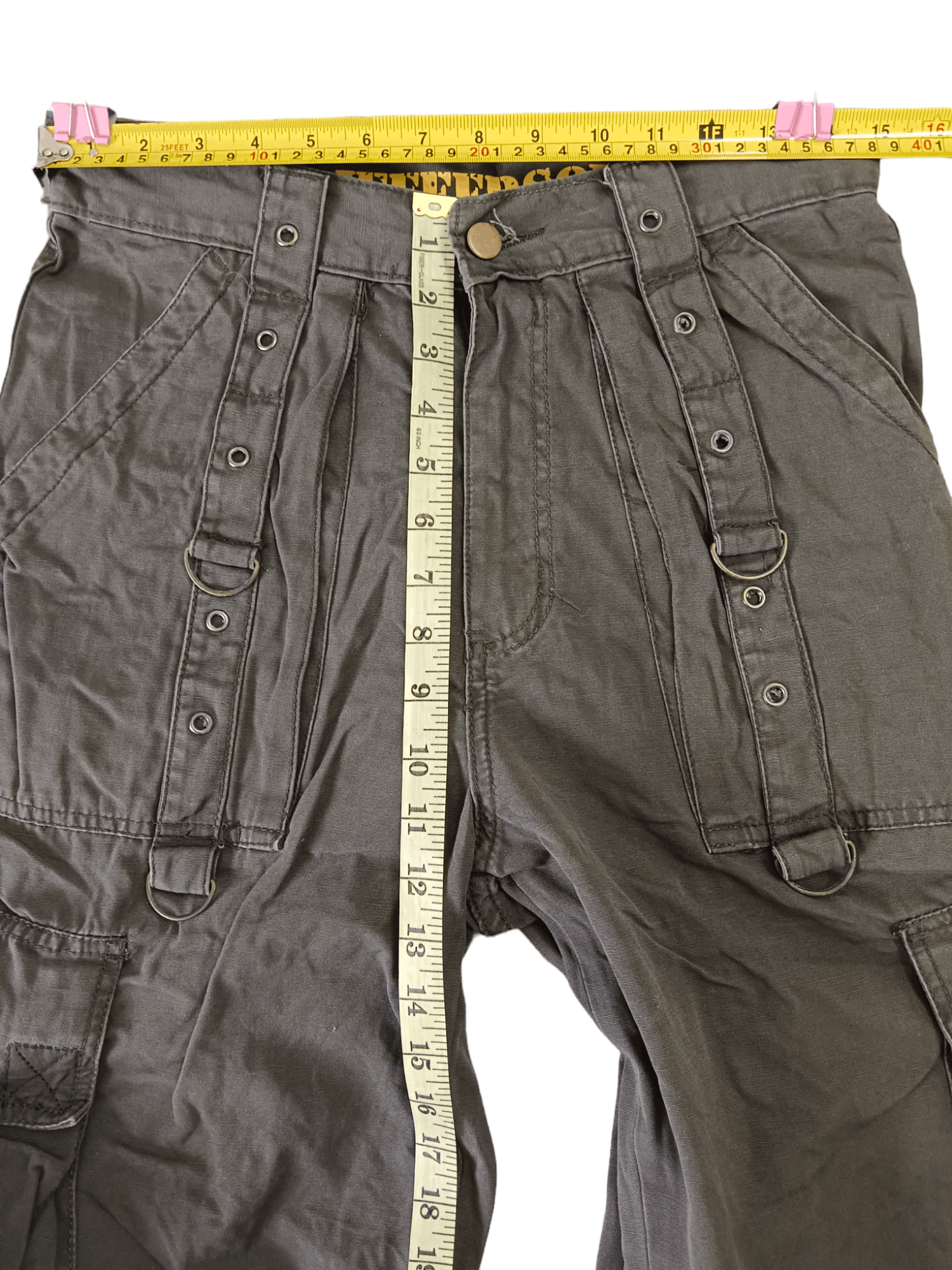 GOA Jefferson GOA Style Military Bondage Cargo Pants Size US 29 - 8 Thumbnail
