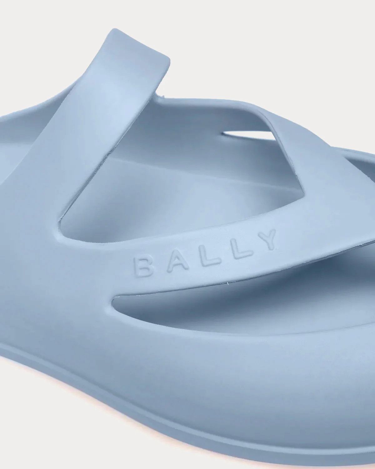 Bally o1y1224 Rubber Slide Slipper in Blue Size US 11.5 / EU 44-45 - 3 Thumbnail