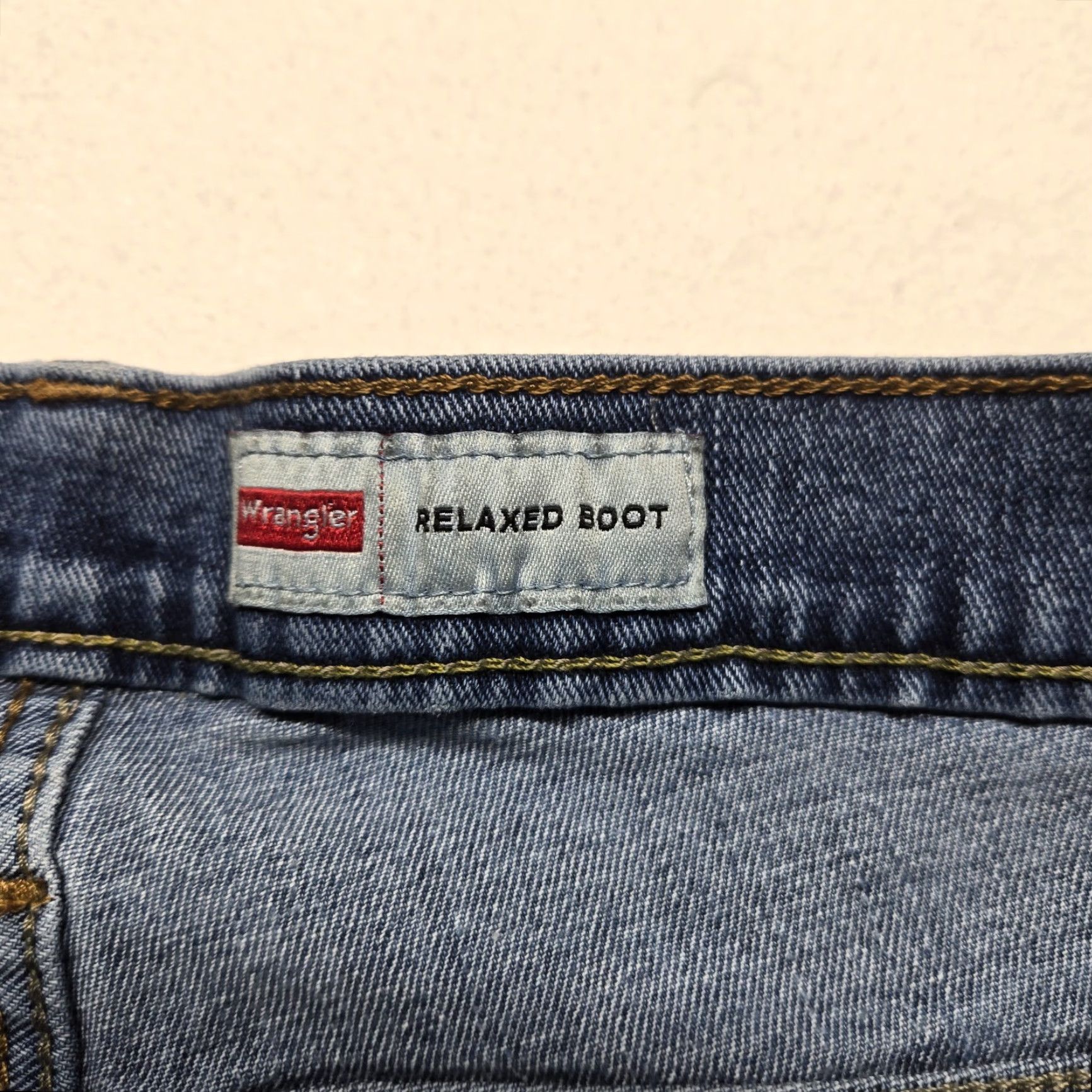Wrangler VINTAGE Wrangler Jeans Men Blue Relaxed Boot Cut 30x30 Denim Cowboy Western Size US 30 / EU 46 - 3 Thumbnail