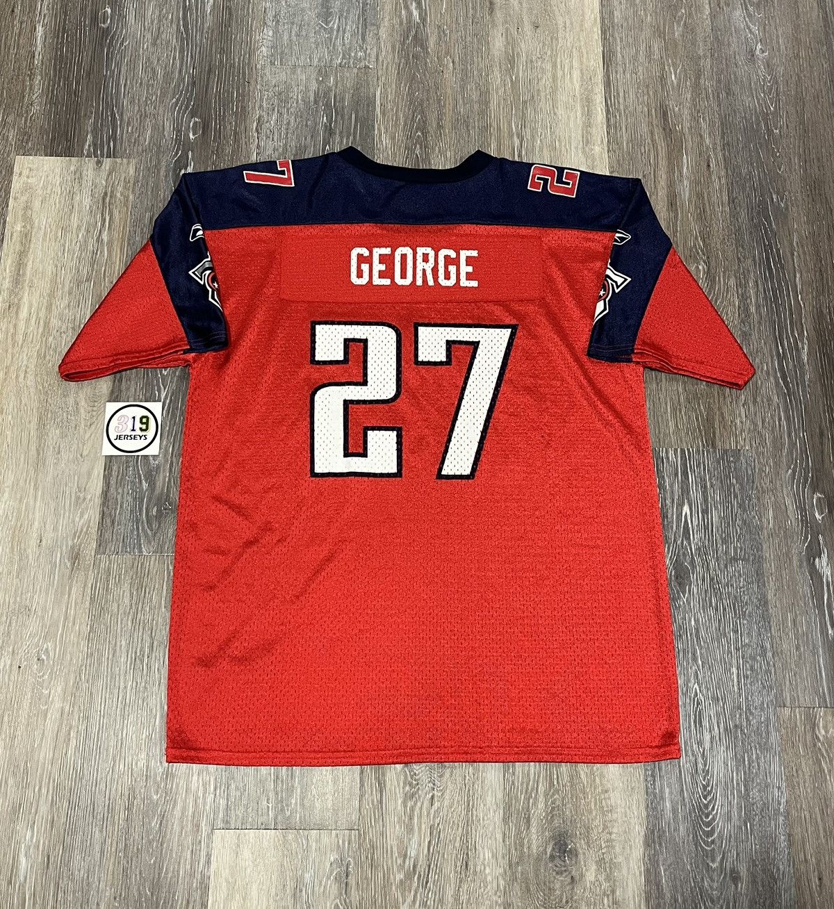 NFL × Reebok × Vintage Reebok Tennessee Titans Eddie George NFL Jersey Size US XS / EU 42 / 0 - 2 Thumbnail