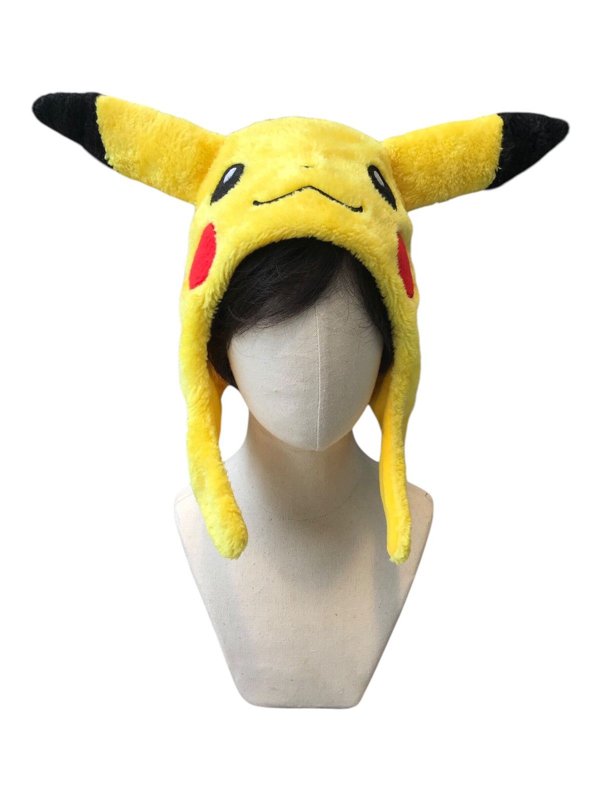 Pokemon × Vintage AUTHENTIC POKÉMON PIKACHU FLAPPY CAP HAT Size ONE SIZE - 1 Thumbnail