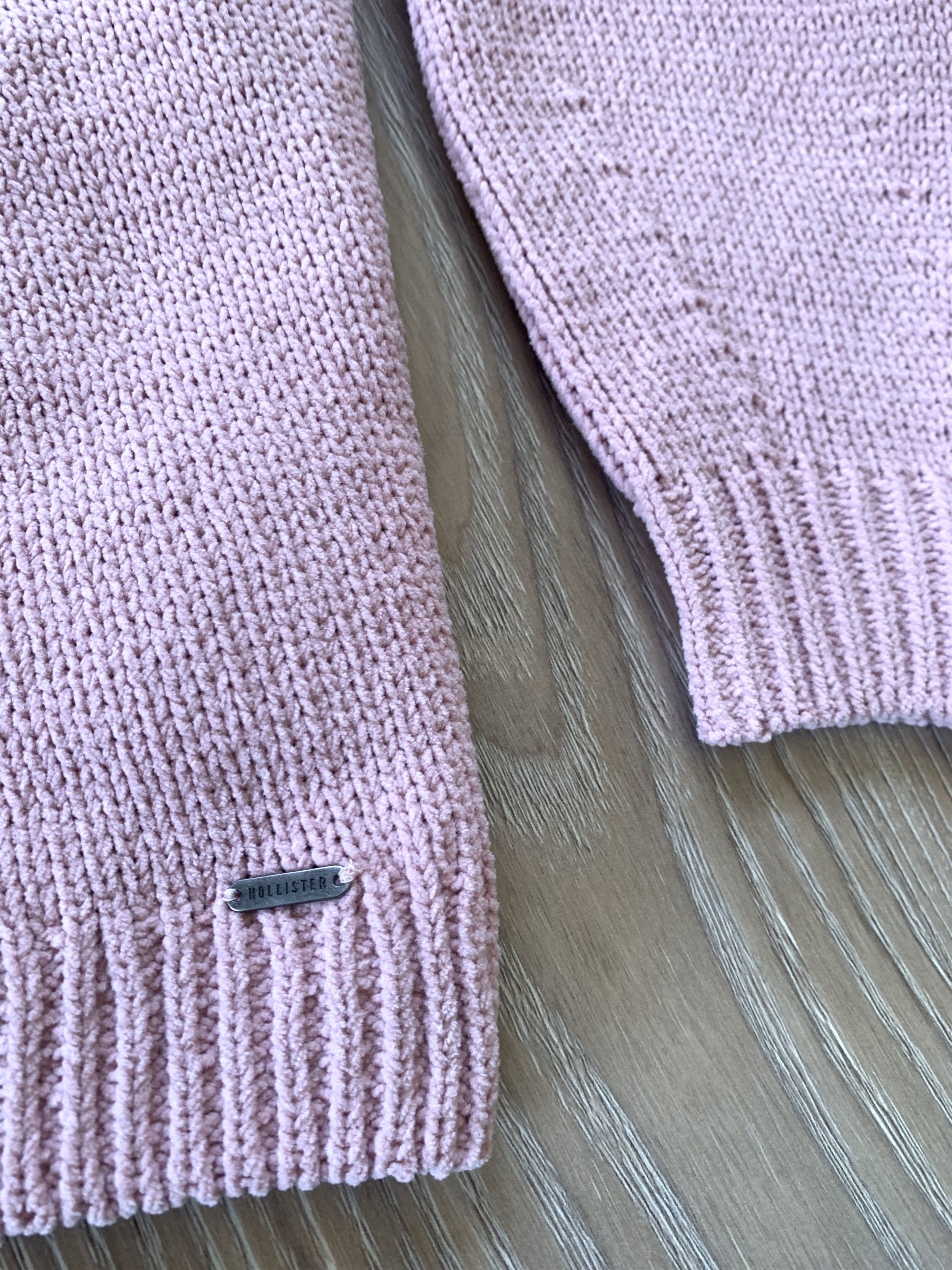 Hollister Holister Womens Pink Knit Sweater Size L / US 10 / IT 46 - 6 Thumbnail