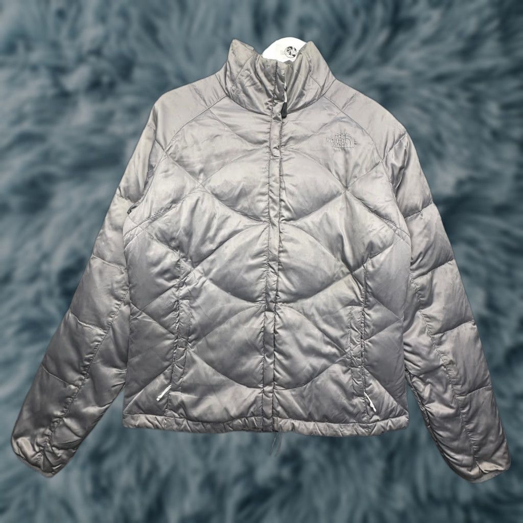 The North Face The North Face Aconcagua Down 550 Fill Puffer Jacket Womens Medium Silver Gray Size M / US 6-8 / IT 42-44 - 1 Thumbnail