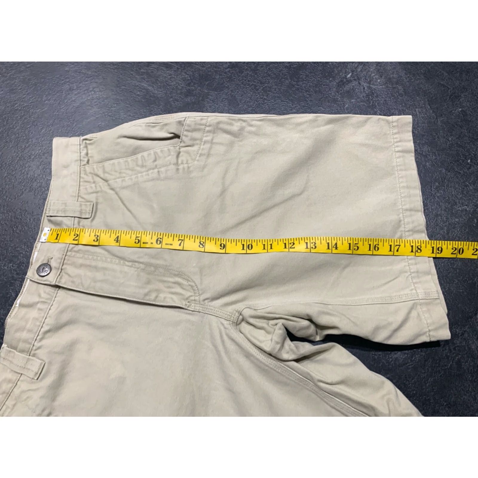 Mountain Khakis VINTAGE Mountain Khakis Mens Cargo Shorts 32 Waist Beige Casual Outdoor Hiking Summer Size US 32 / EU 48 - 6 Thumbnail