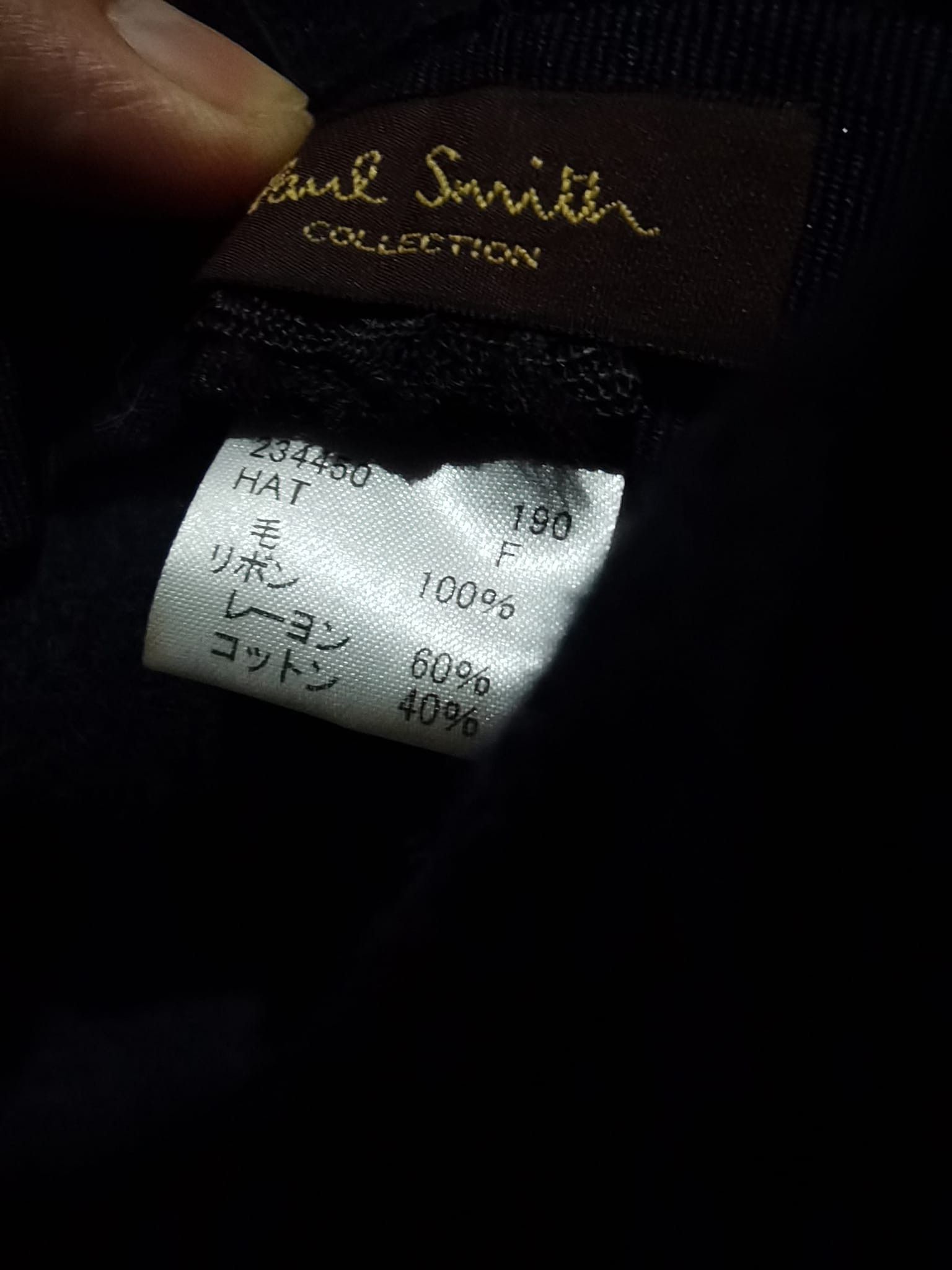 Designer × Paul Smith Paul Smith Collection fedora hat 59 cm Size ONE SIZE - 7 Thumbnail