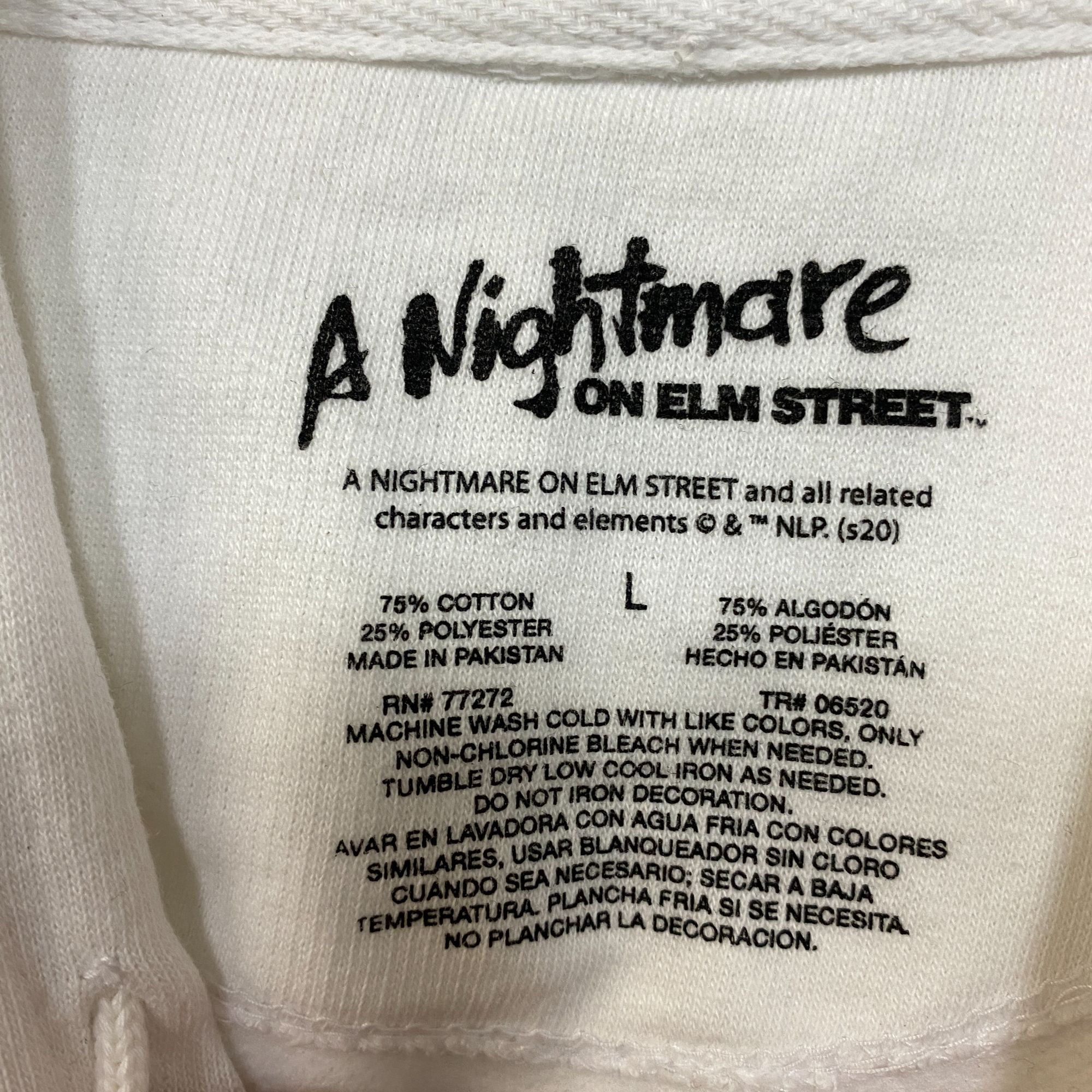 Other A Nightmare On Elm Street Freddy Krueger Book Cover Horror H Size US L / EU 52-54 / 3 - 5 Thumbnail