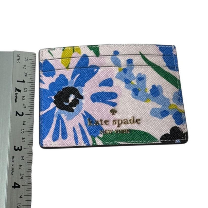 Kate Spade Kate Spade Boxed Madison Floral Small Slim Card Holder Size ONE SIZE - 5 Thumbnail
