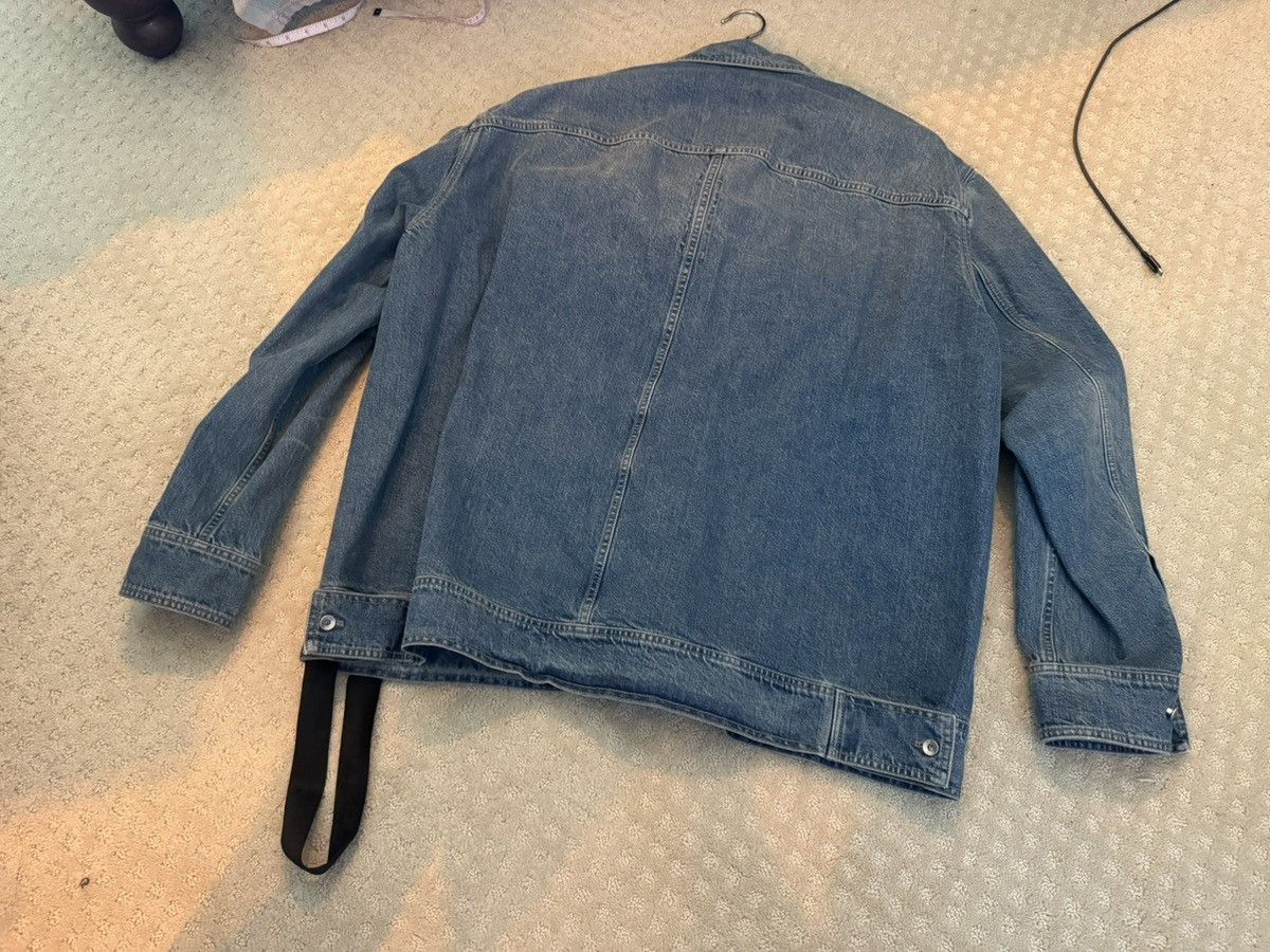 Rick Owens Drkshdw Rick Owens Drkshdw Jumbo Worker Jacket in Indigo Size US M / EU 48-50 / 2 - 2 Thumbnail