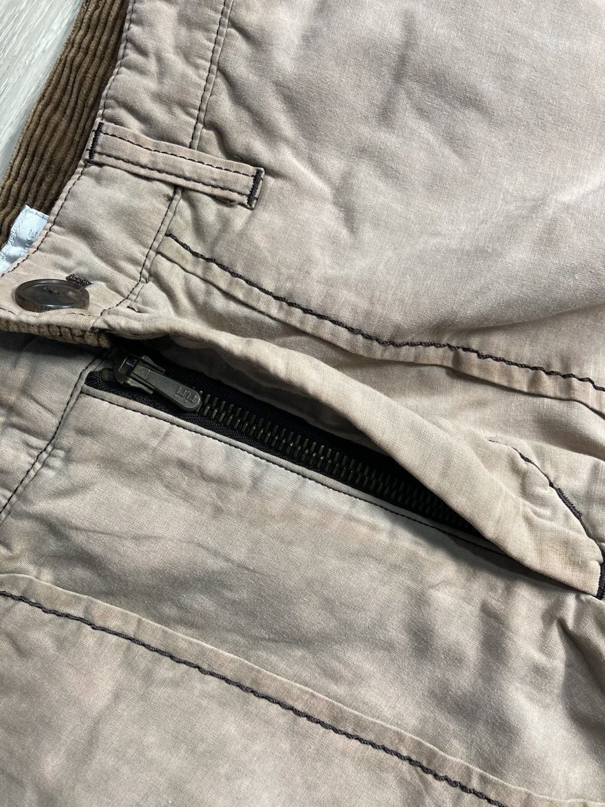 Number (N)ine 2009 Era Number Nine Japan Microtex Double Knee Faded Pant Size US 31 - 10 Thumbnail