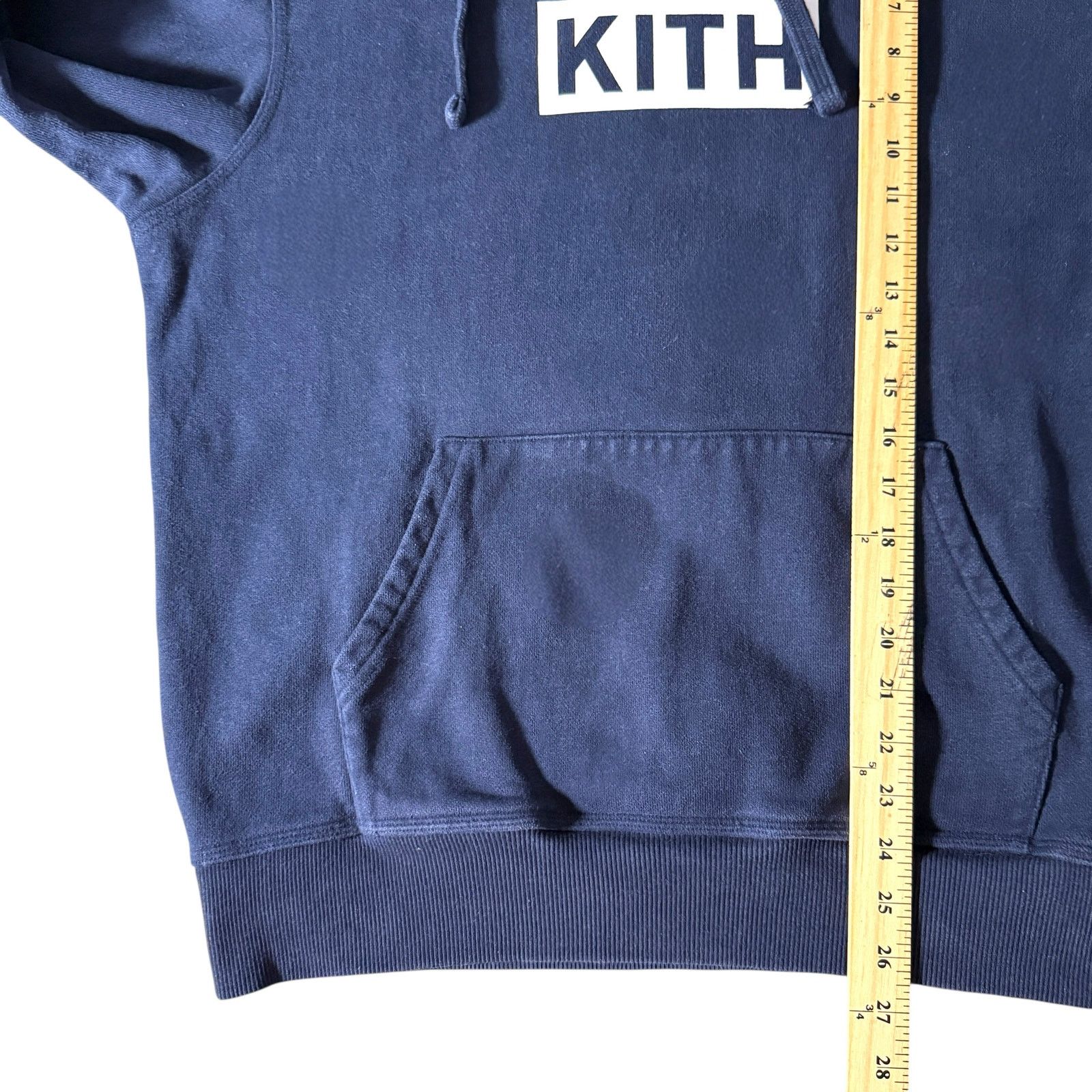 Kith KITH 2014 Navy Box Logo Hoodie Mens S - Collector RN# 140659 Size US S / EU 44-46 / 1 - 15 Thumbnail