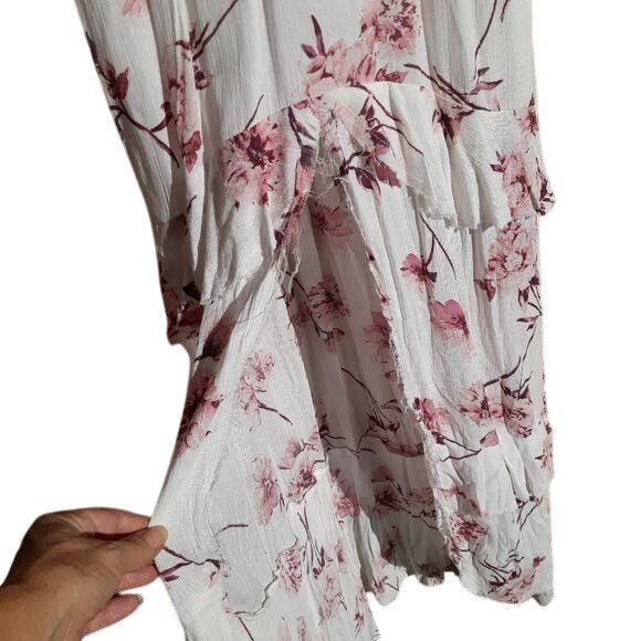 Other Cotton Candy Boho Romantic Feminine Floral Maxi Dress Sz M R Size M / US 6-8 / IT 42-44 - 6 Thumbnail