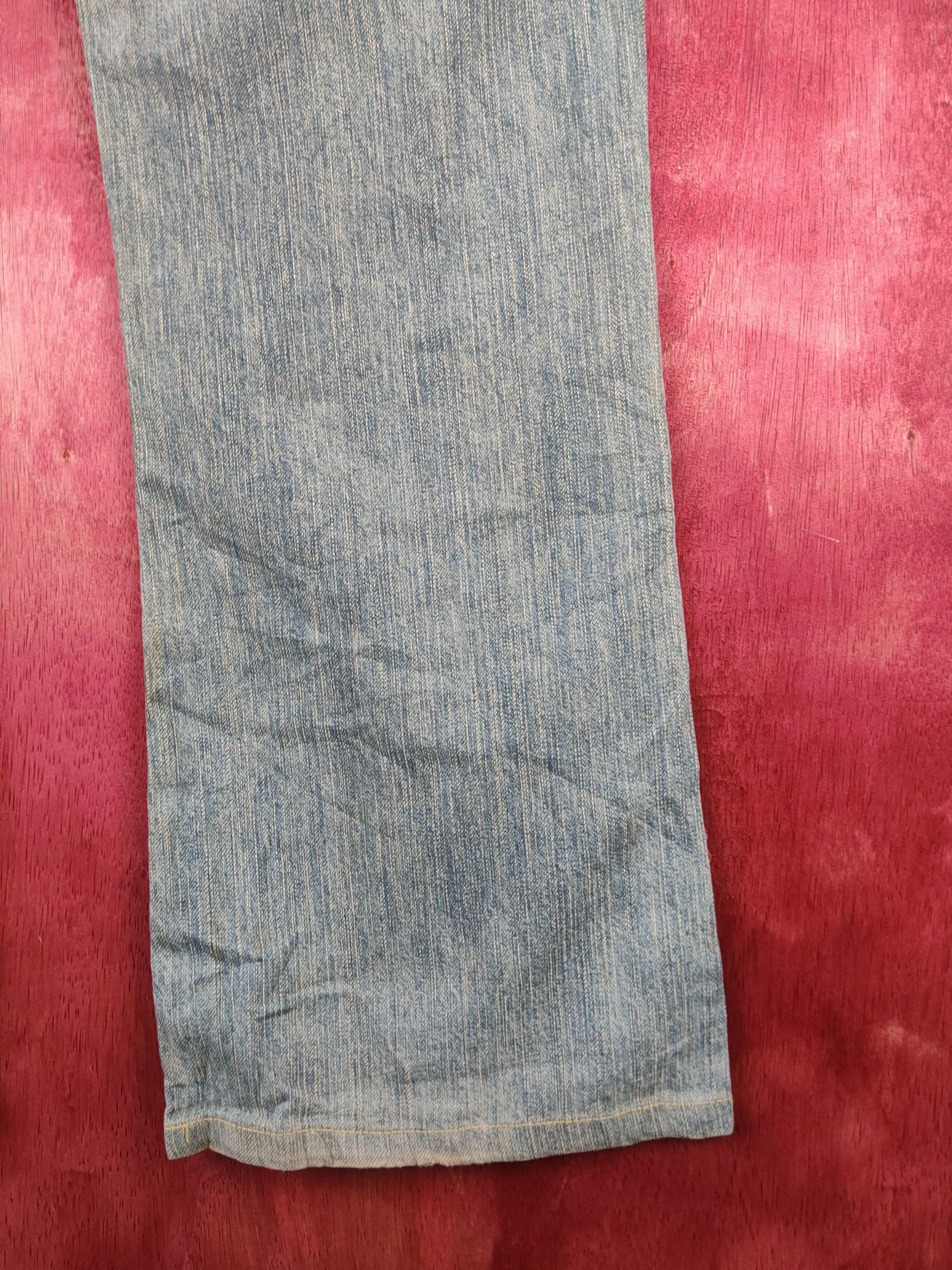 Edwin Edwin Blue Faded Distressed Ripped Jeans #S1768 Size US 32 / EU 48 - 12 Thumbnail