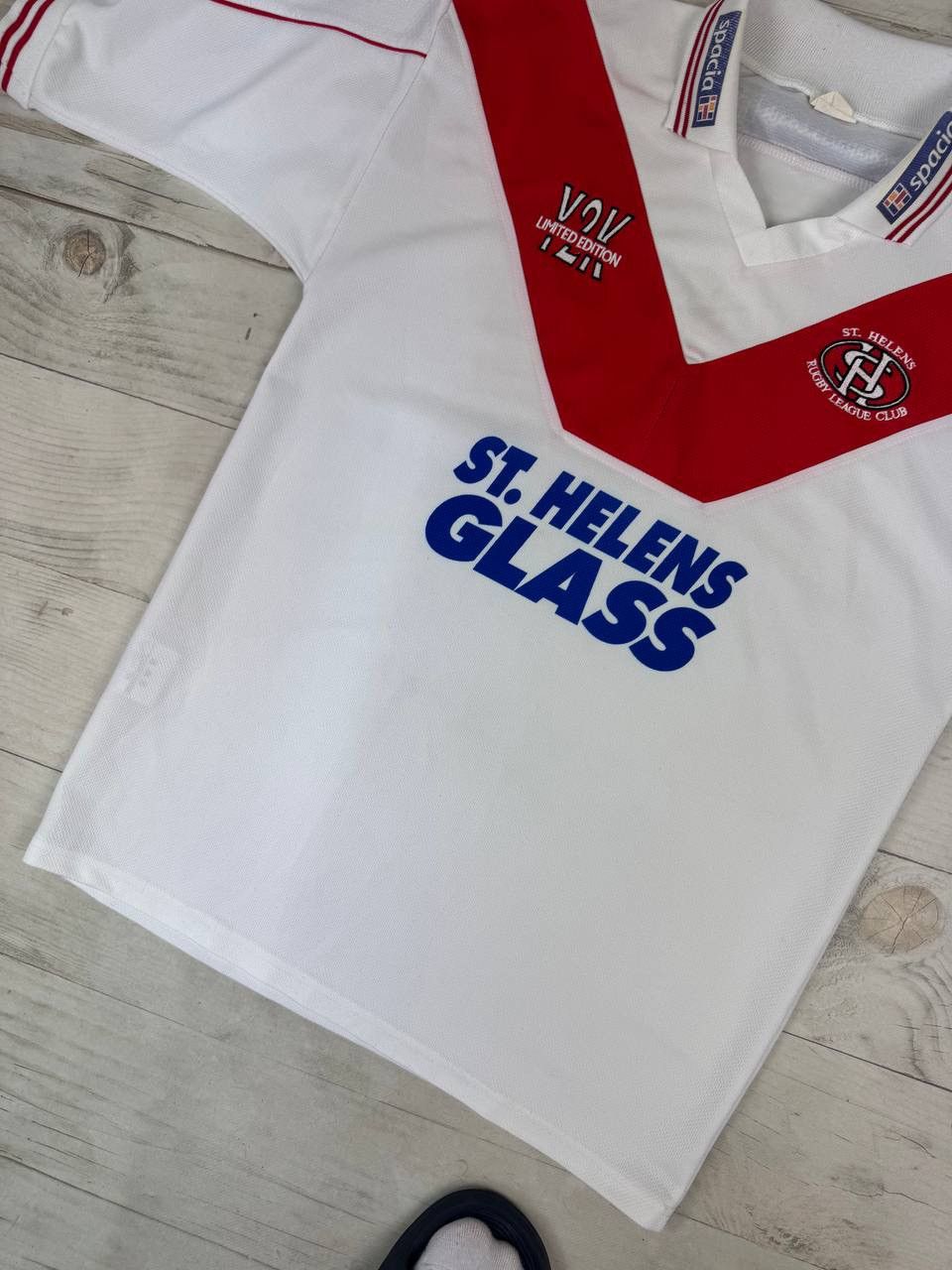Vintage Vintage St Helens 2000 2001 Home Rugby Shirt Jersey Size US M / EU 48-50 / 2 - 4 Thumbnail