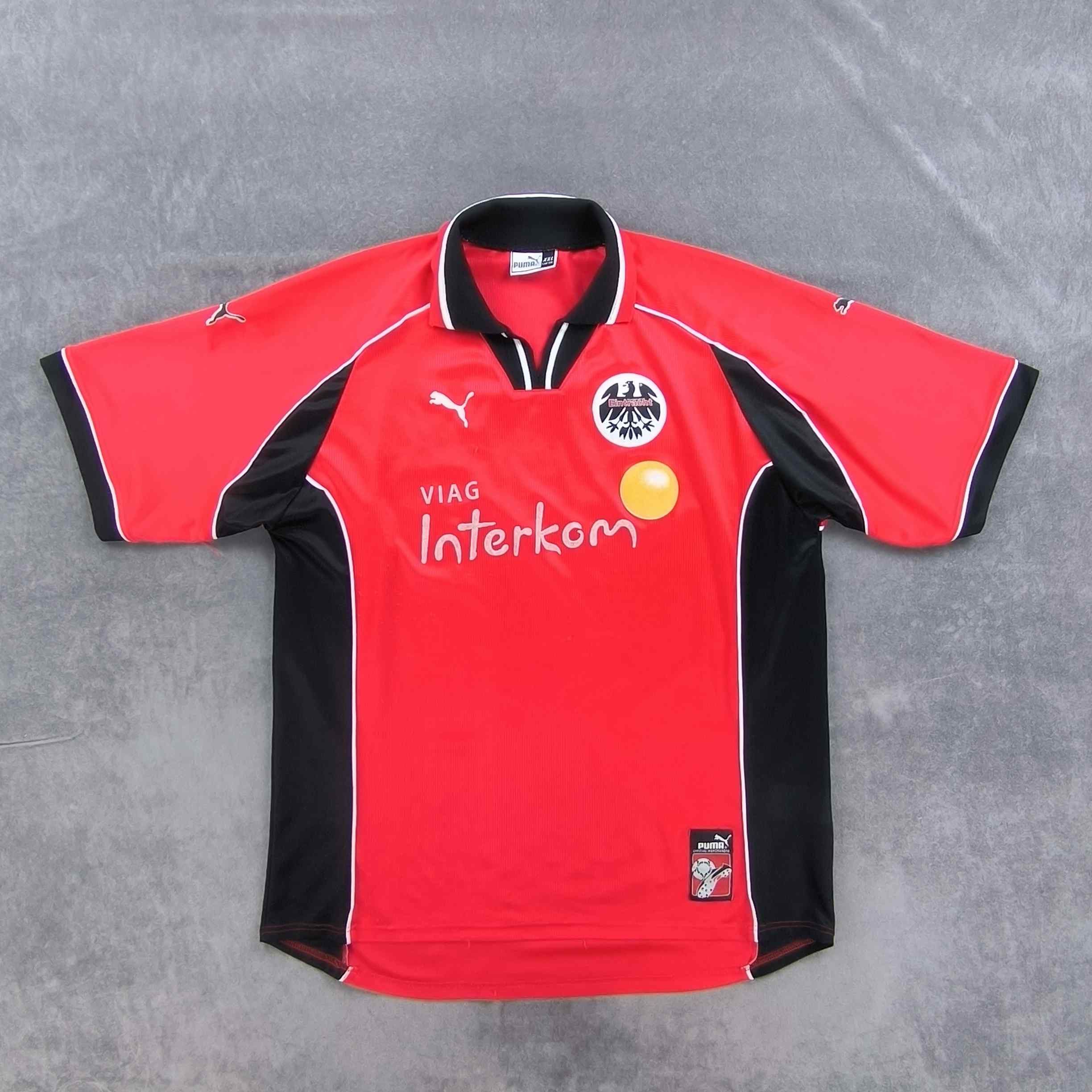 Puma Eintracht Frankfurt 1998-2000 Puma home football jersey XXL Size US XXL / EU 58 / 5 - 1 Thumbnail