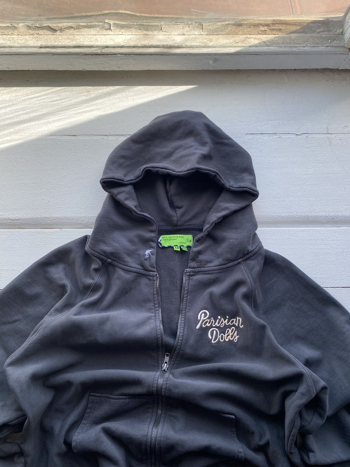 Other × Vintage Virgin Label Sandrine Rose LA Usa Faded Distressed Hoodie Size US M / EU 48-50 / 2 - 2 Thumbnail
