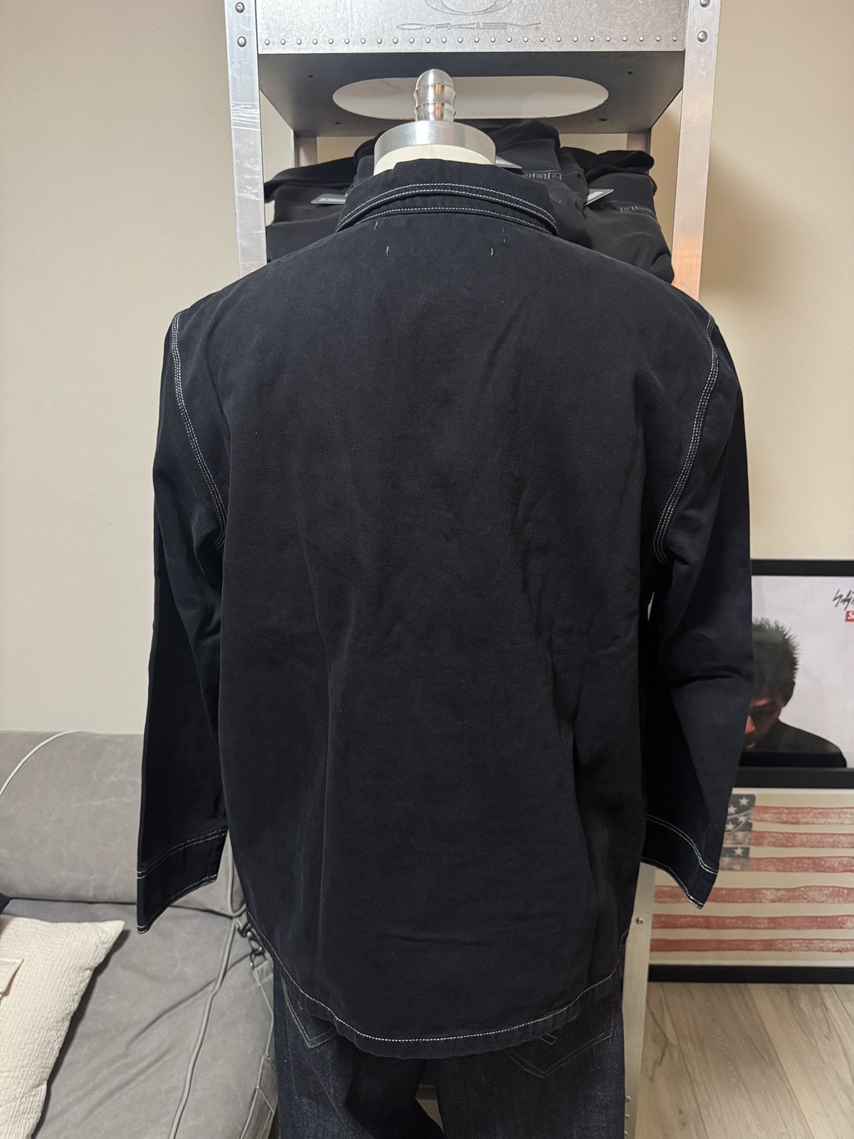 Jacquemus Jacquemus Le Meunier Contrast Stitch Pullover Jacket Size US L / EU 52-54 / 3 - 13 Thumbnail