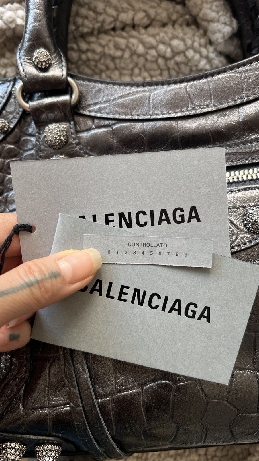 Balenciaga Balenciaga Neo Cagole City Handbag Size ONE SIZE - 11 Thumbnail