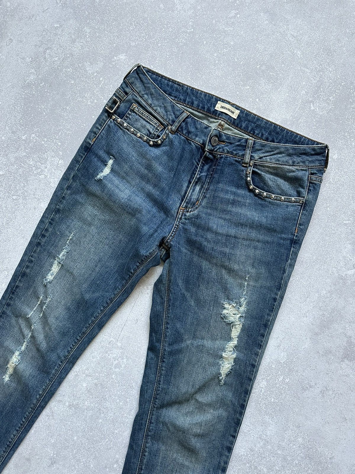 Zadig & Voltaire Womens jeans Zadig Voltaire Size 29 Color Blue Avantgarde Size 29" - 4 Thumbnail