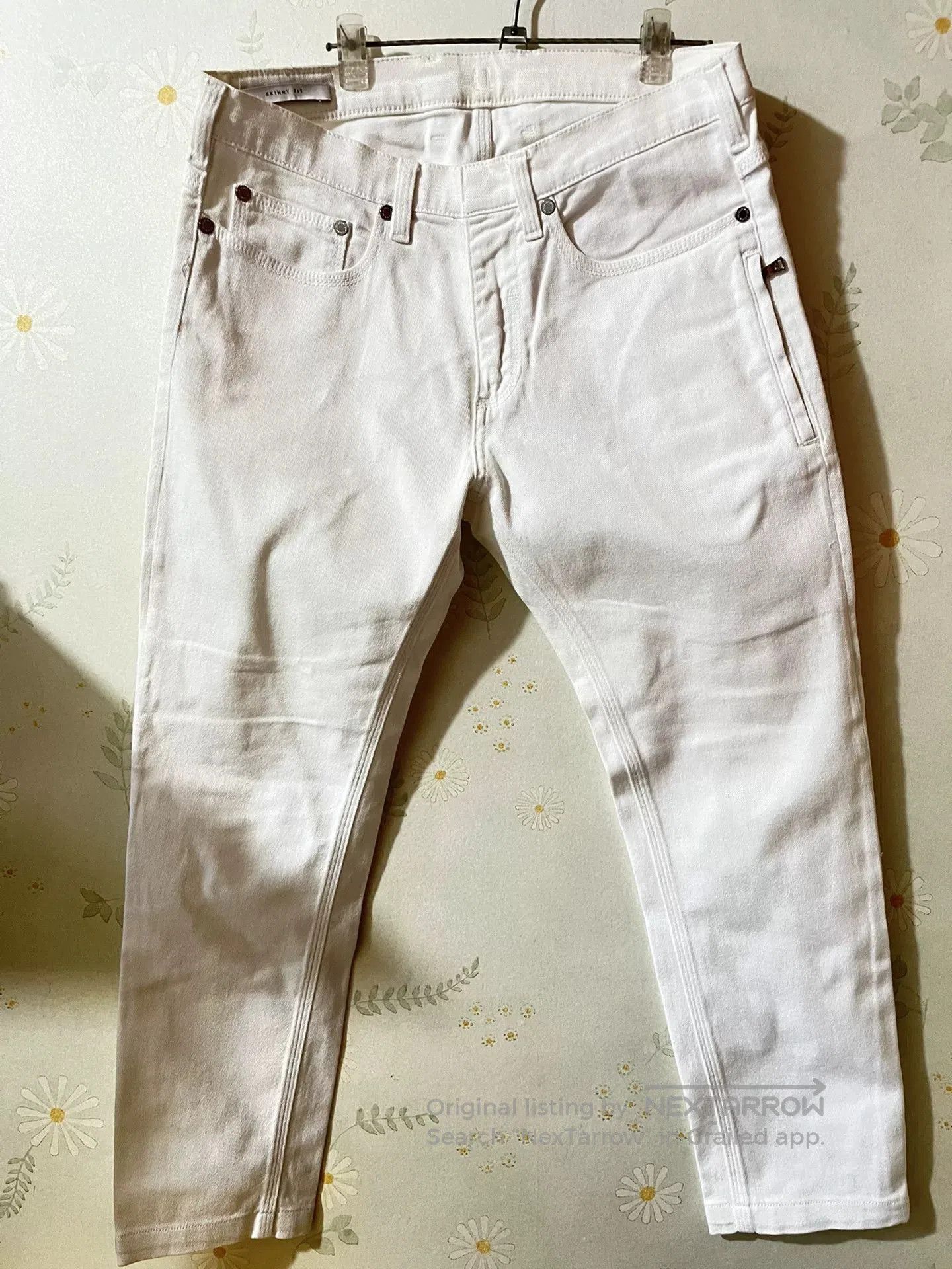 Neil Barrett Neil Barrett Men's White Jeans 31. Size US 31 - 1 Thumbnail