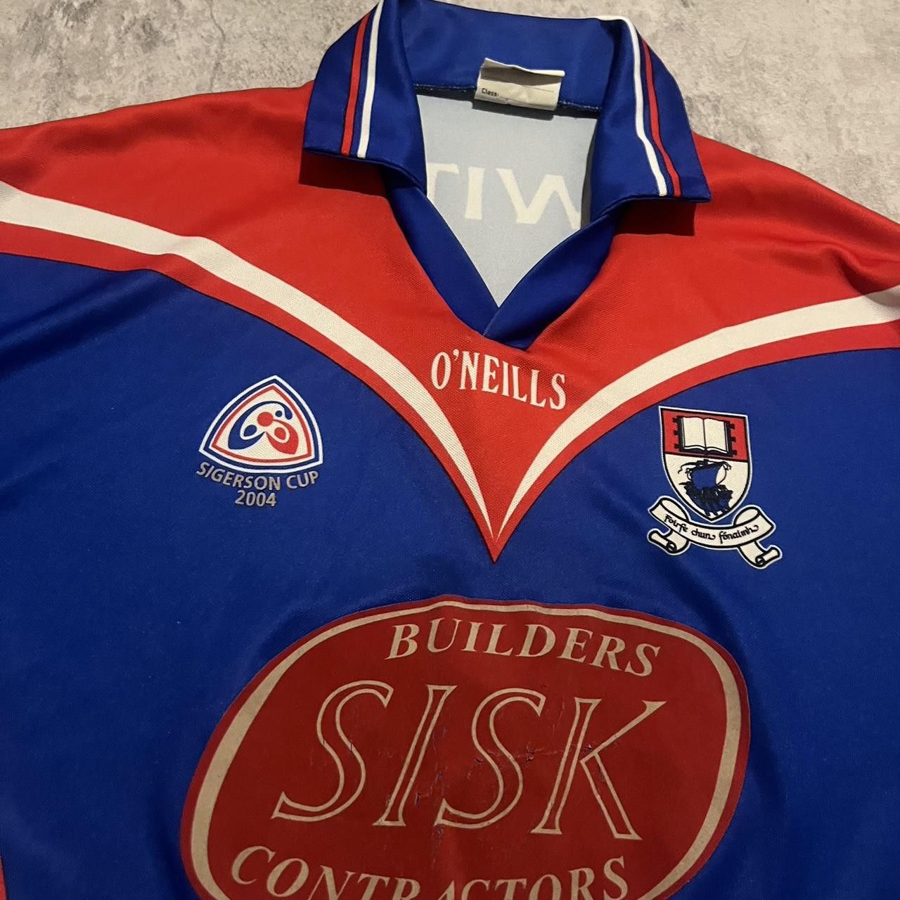 O'Neills 2004 Wit Gaa Match Worn Sigerson Cup Longsleeve Size US L / EU 52-54 / 3 - 3 Thumbnail
