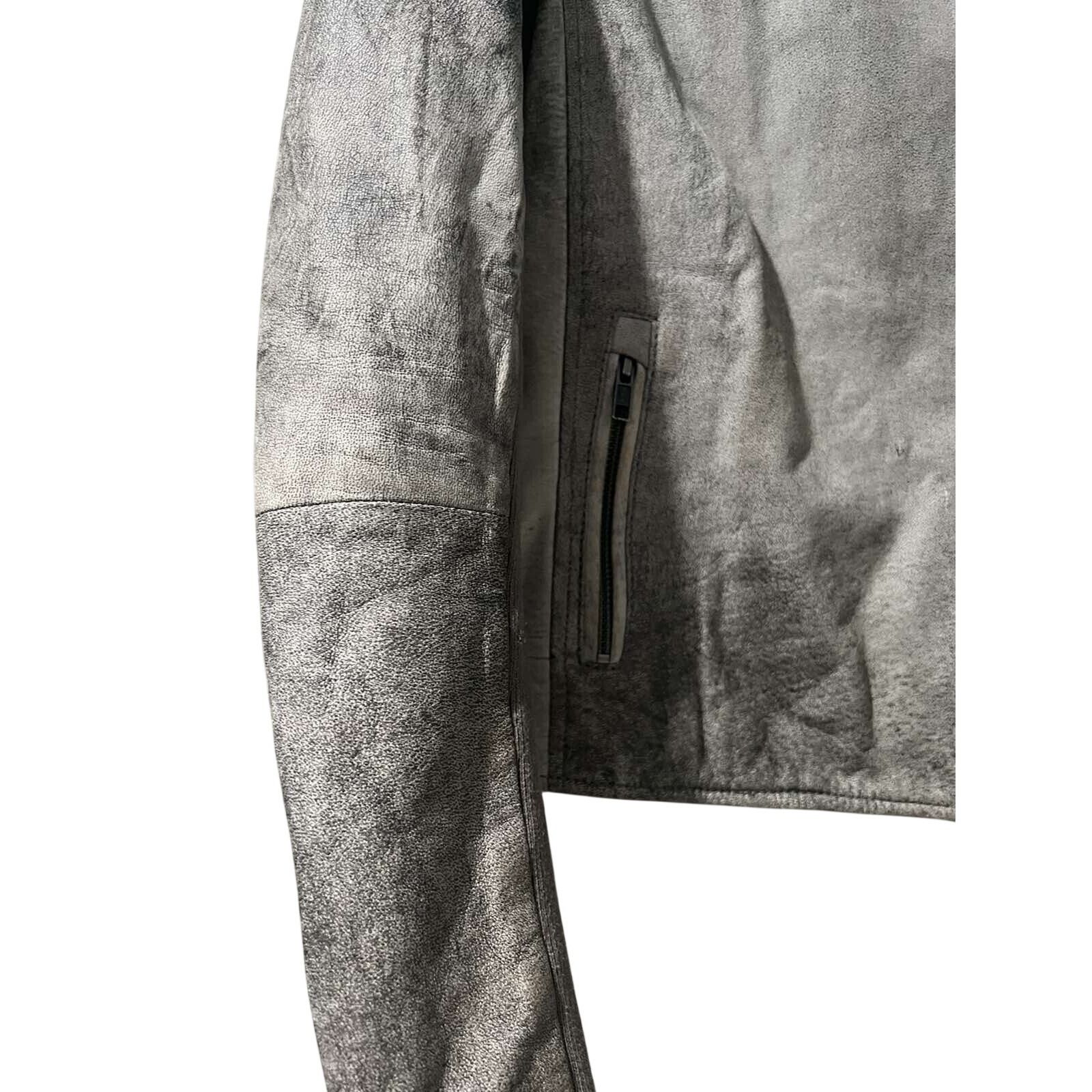 & Other Stories Trouve Rare 100% Genuine Leather Jacket XS Lining A001625 Size XS / US 0-2 / IT 36-38 - 7 Thumbnail