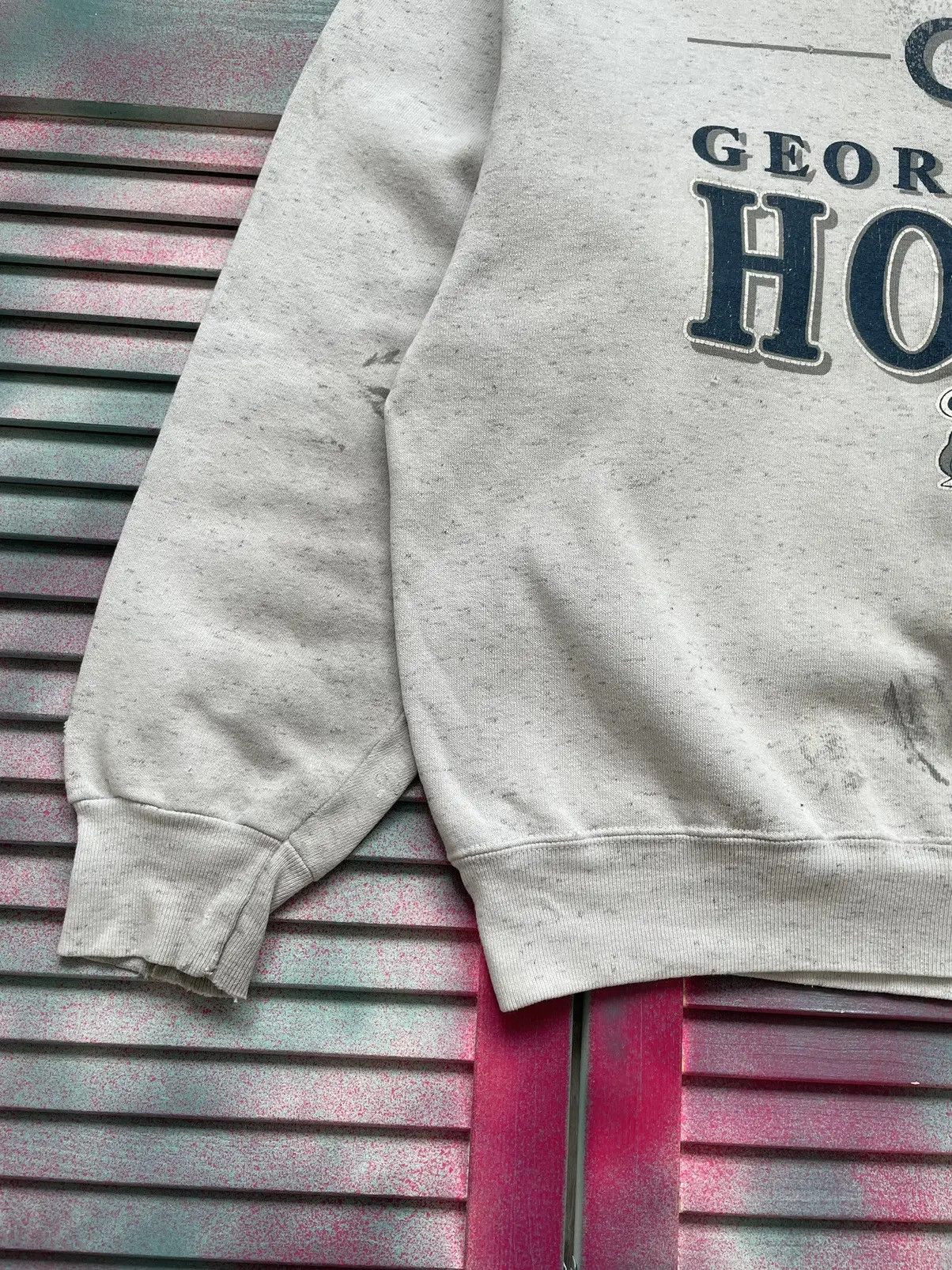 Other Vintage 90s Georgetown Destroy/wash Style Crewneck Size US S / EU 44-46 / 1 - 2 Thumbnail