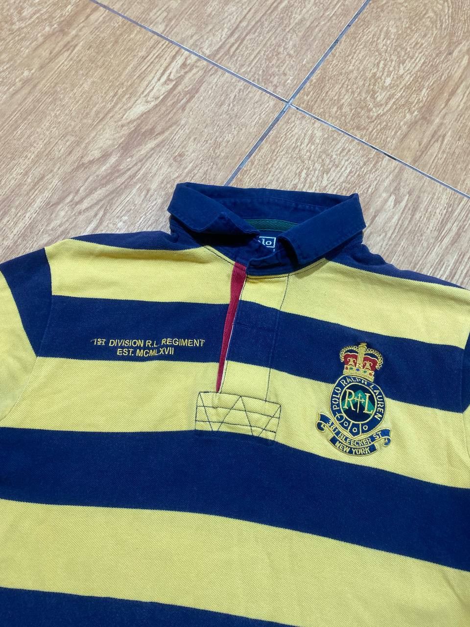Polo Ralph Lauren Polo Ralph Lauren Division RL Regiment Men Rugby Polo Size US L / EU 52-54 / 3 - 11 Thumbnail