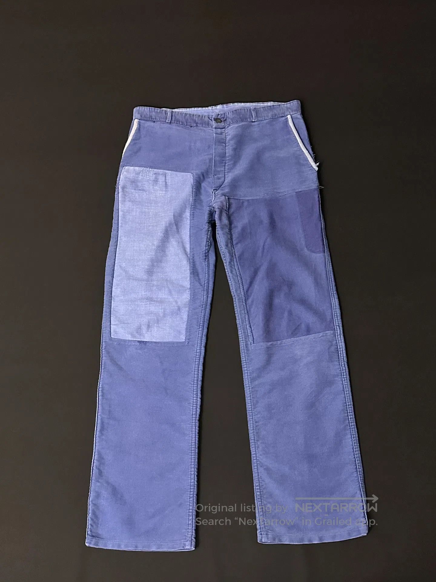 Vintage Vintage French Workwear Moleskin Pants. Size US 31 - 1 Thumbnail