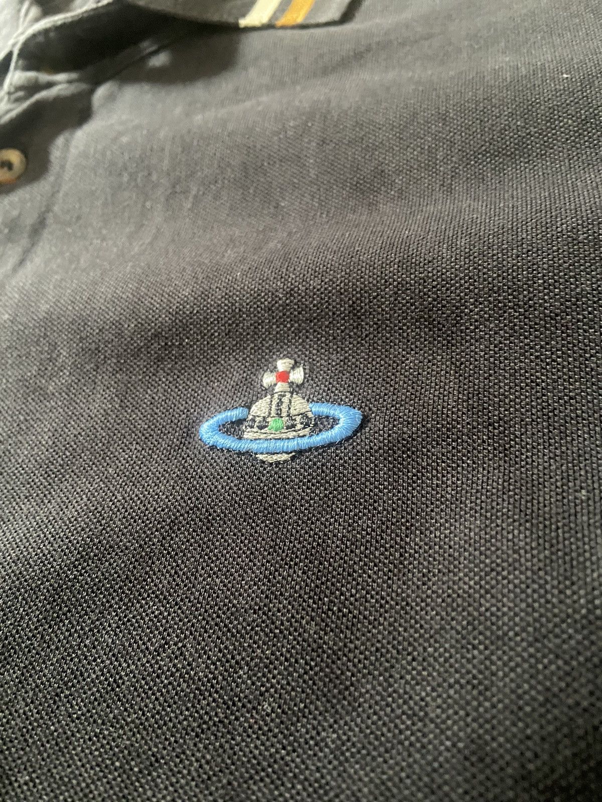Vivienne Westwood Vivienne Westwood Embroidered Logo Polo Size US XL / EU 56 / 4 - 3 Thumbnail