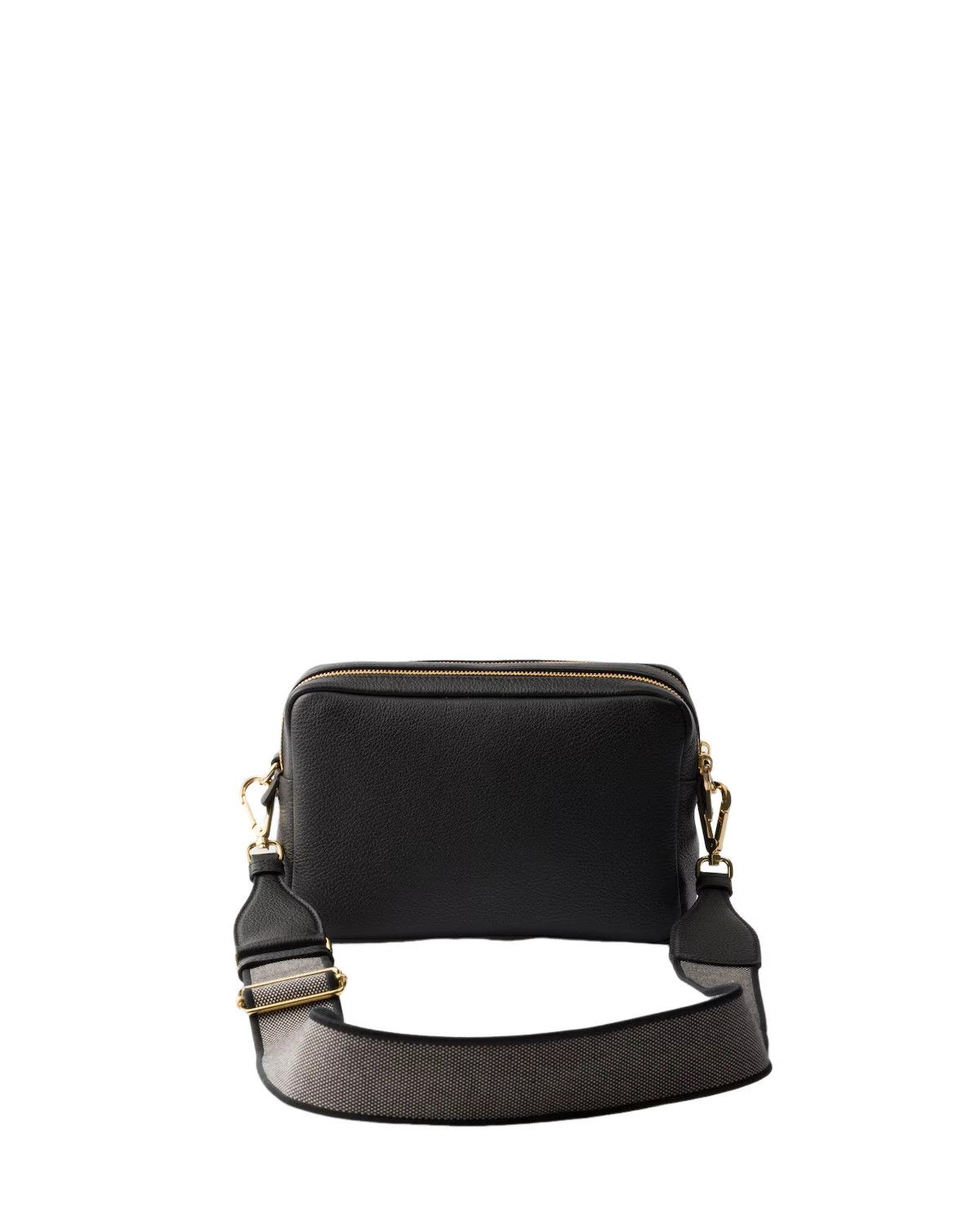 Prada PRADA $2750 Black Leather Small Shoulder Bag New Size ONE SIZE - 3 Thumbnail