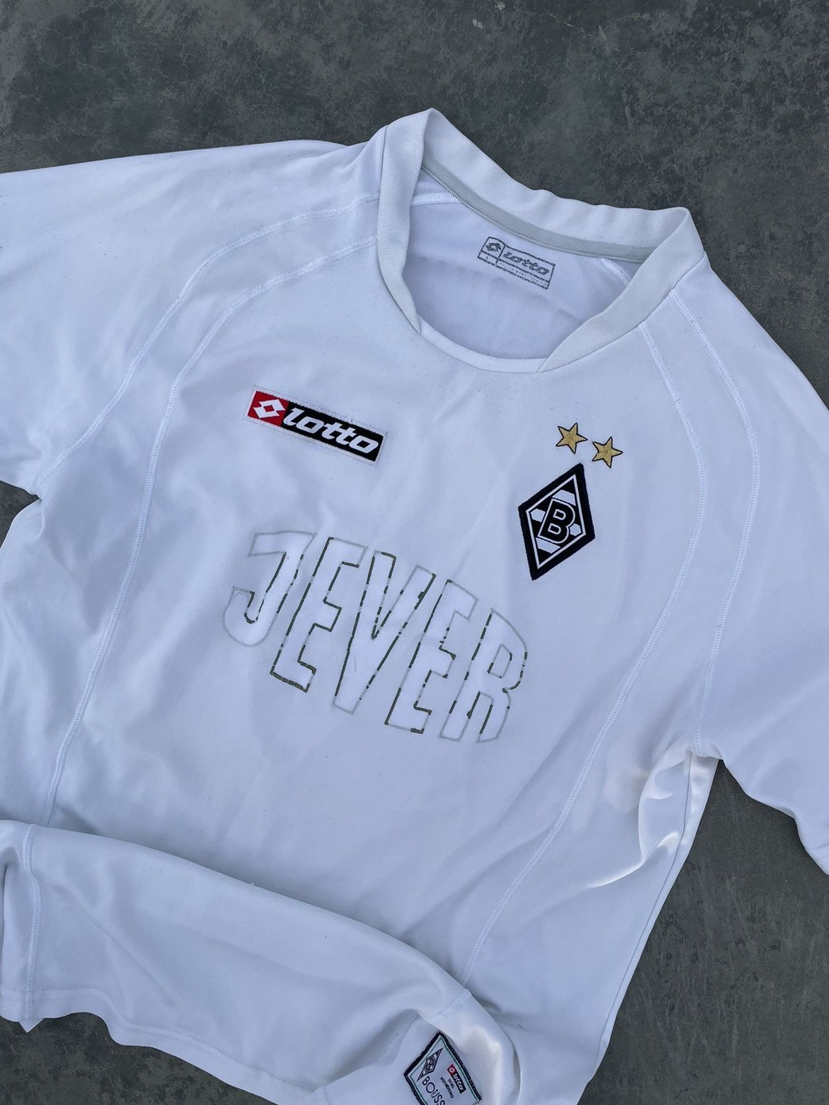 Lotto Sport 2003 Borussia Monchengladbach 5 Van Kerckhoven Soccer Jersey Size US M / EU 48-50 / 2 - 8 Thumbnail
