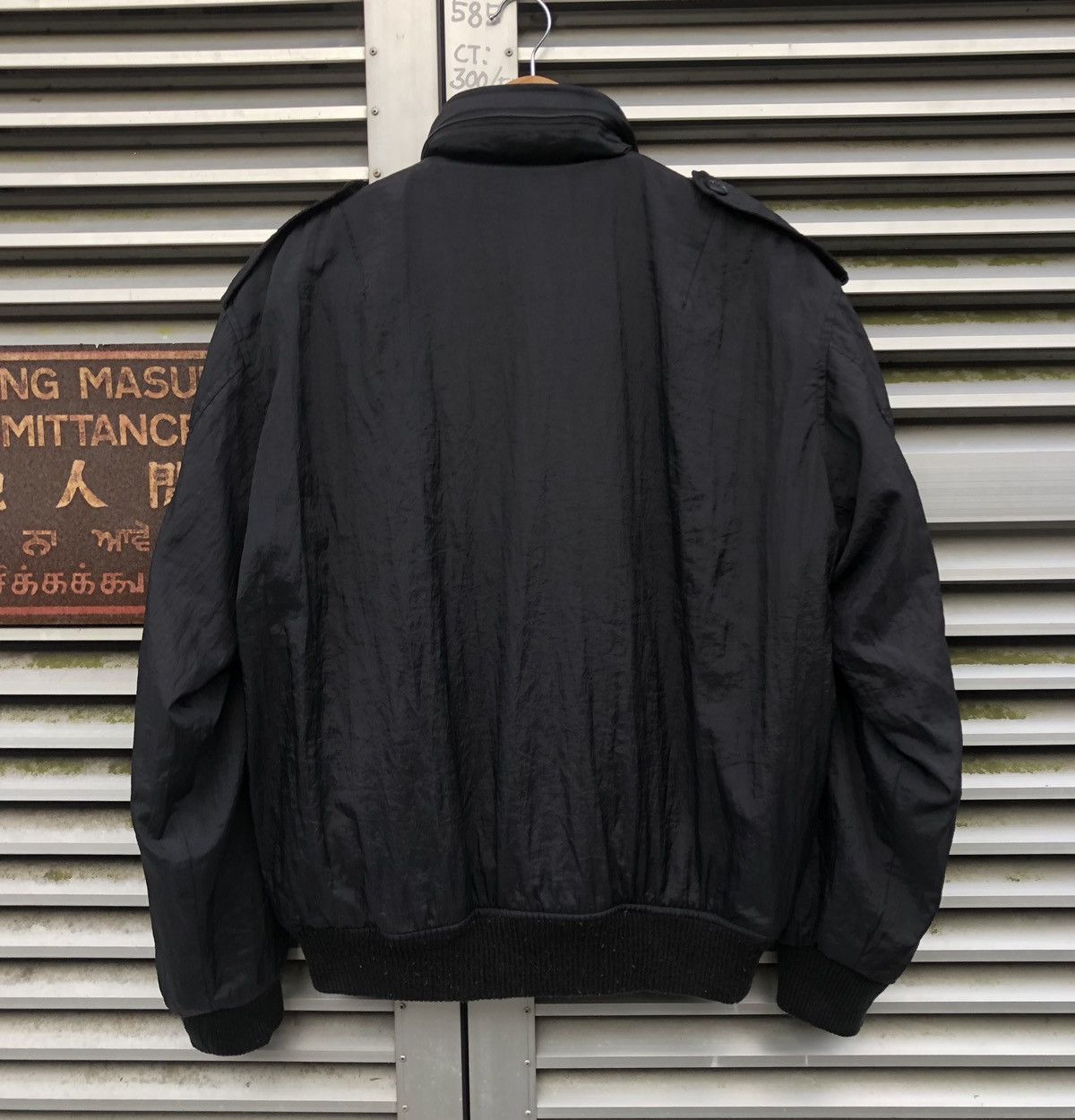 Vintage Vintage Pilot Made By Valiantas Lined fleece Bomber Jacket Size US L / EU 52-54 / 3 - 12 Thumbnail