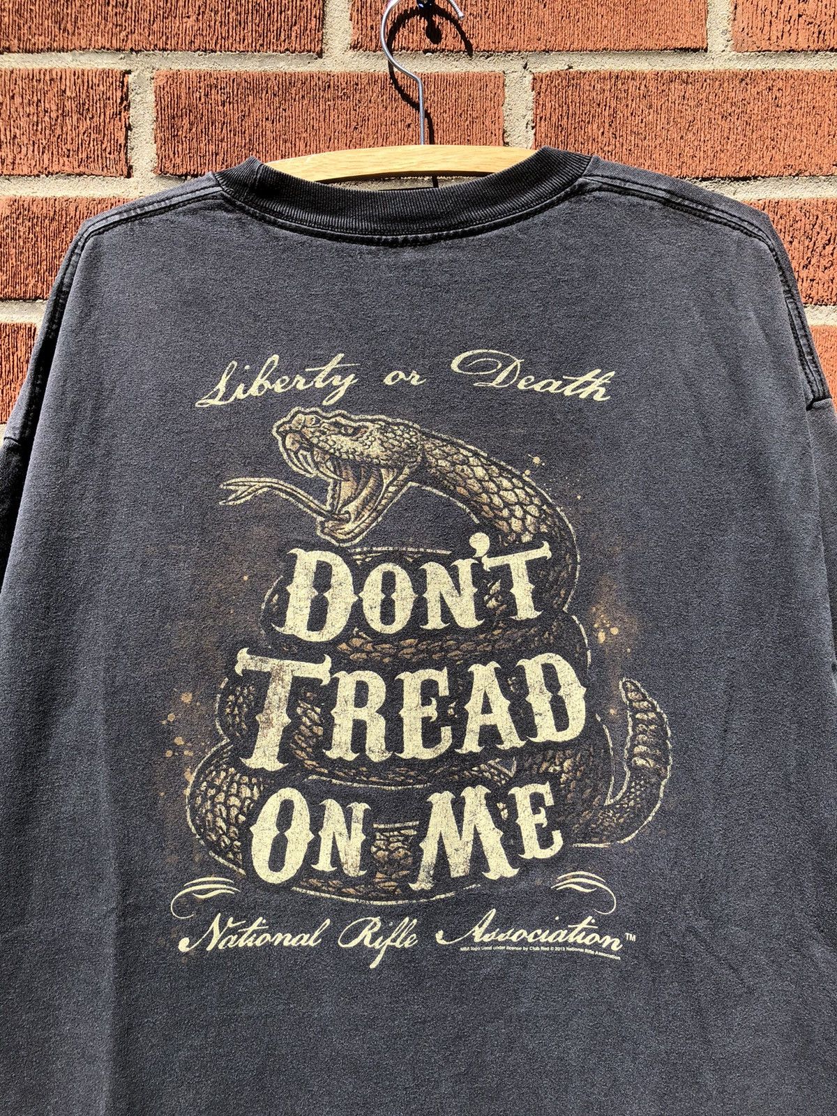 Alstyle Vintage Faded NRA Rifle Association Guns tee Size US XXL / EU 58 / 5 - 2 Thumbnail