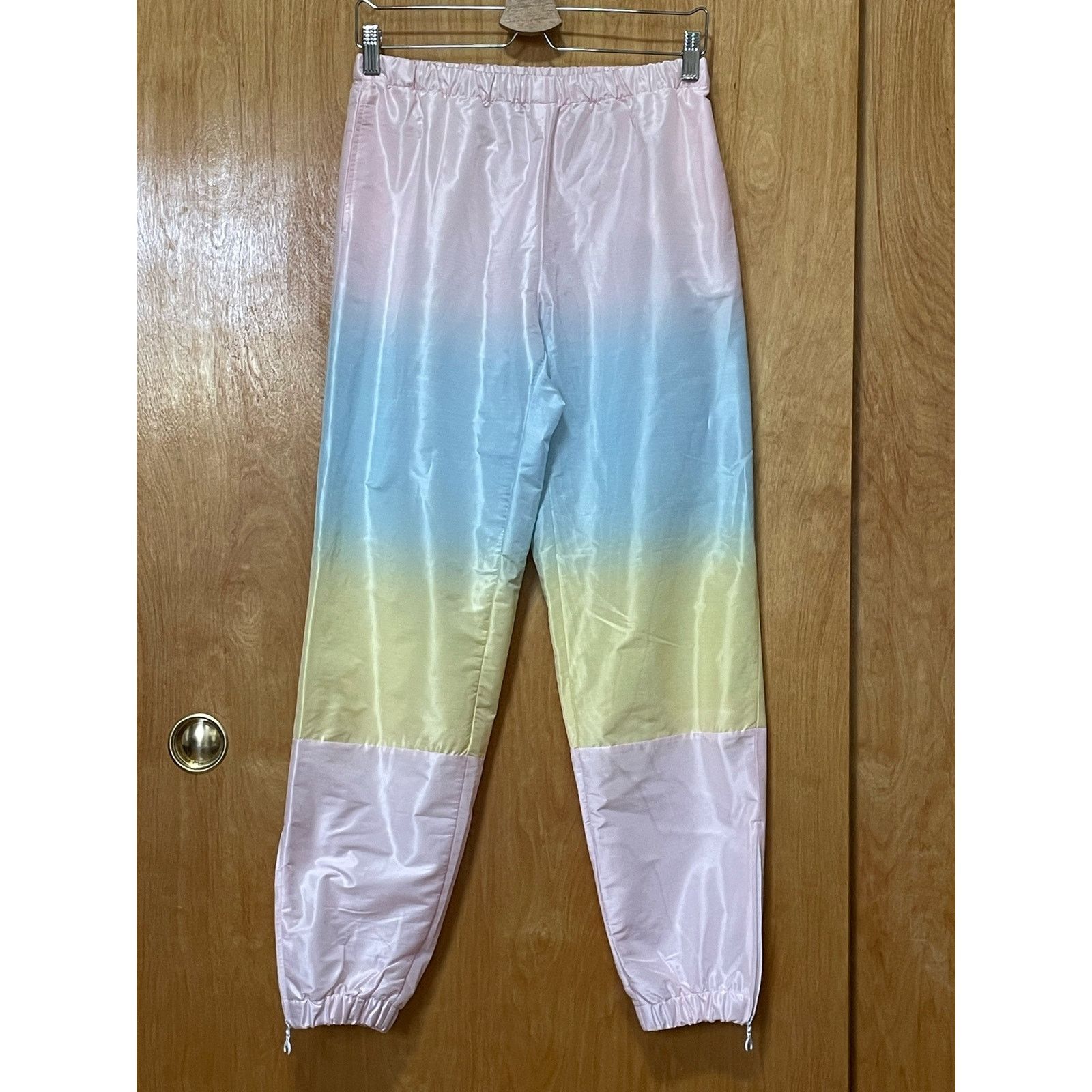 Marine Serre Marine Serre 19SS Futurewear Gradient Pastel Track Pants M Size US 32 / EU 48 - 2 Thumbnail
