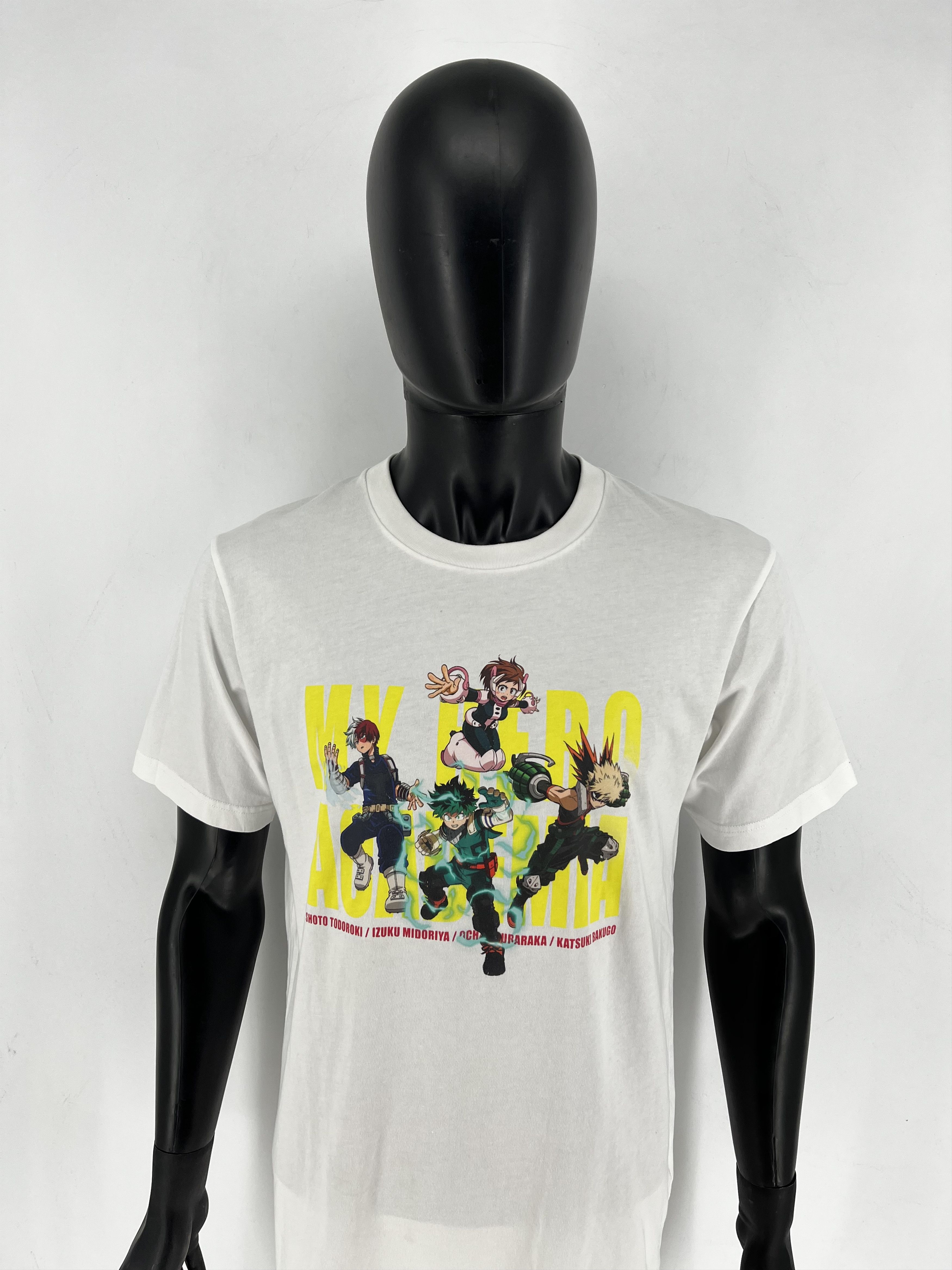 Uniqlo UT Uniqlo My Hero Academia Shirt Adult M White Deku Bakugo Size US M / EU 48-50 / 2 - 6 Thumbnail
