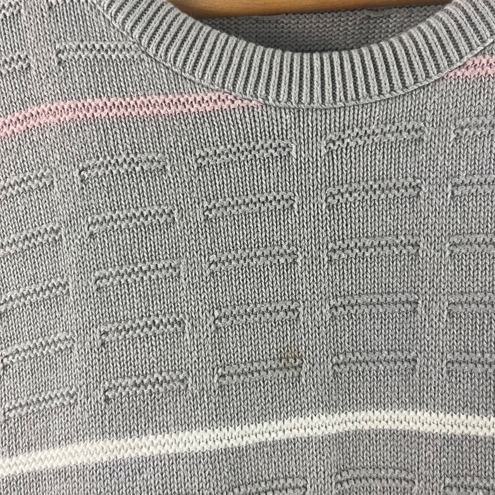 Jantzen × Vintage Vintage 90’s Jantzen stripe sweater Size US L / EU 52-54 / 3 - 4 Thumbnail
