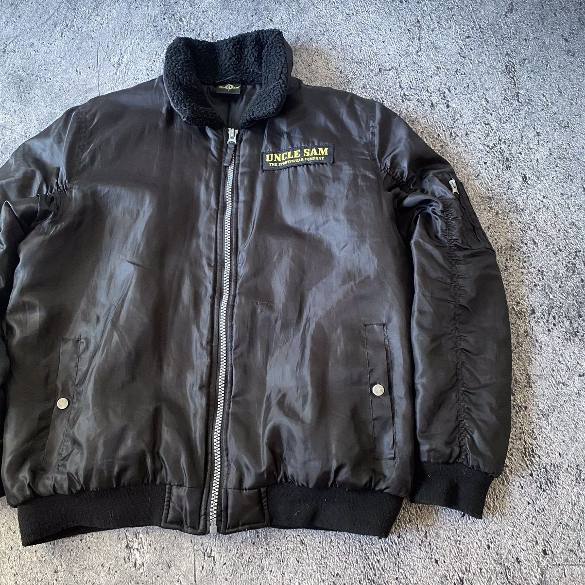 Vintage Vintage Military MA1 USA Bomber Jacket Uncle Sam Size US M / EU 48-50 / 2 - 4 Thumbnail