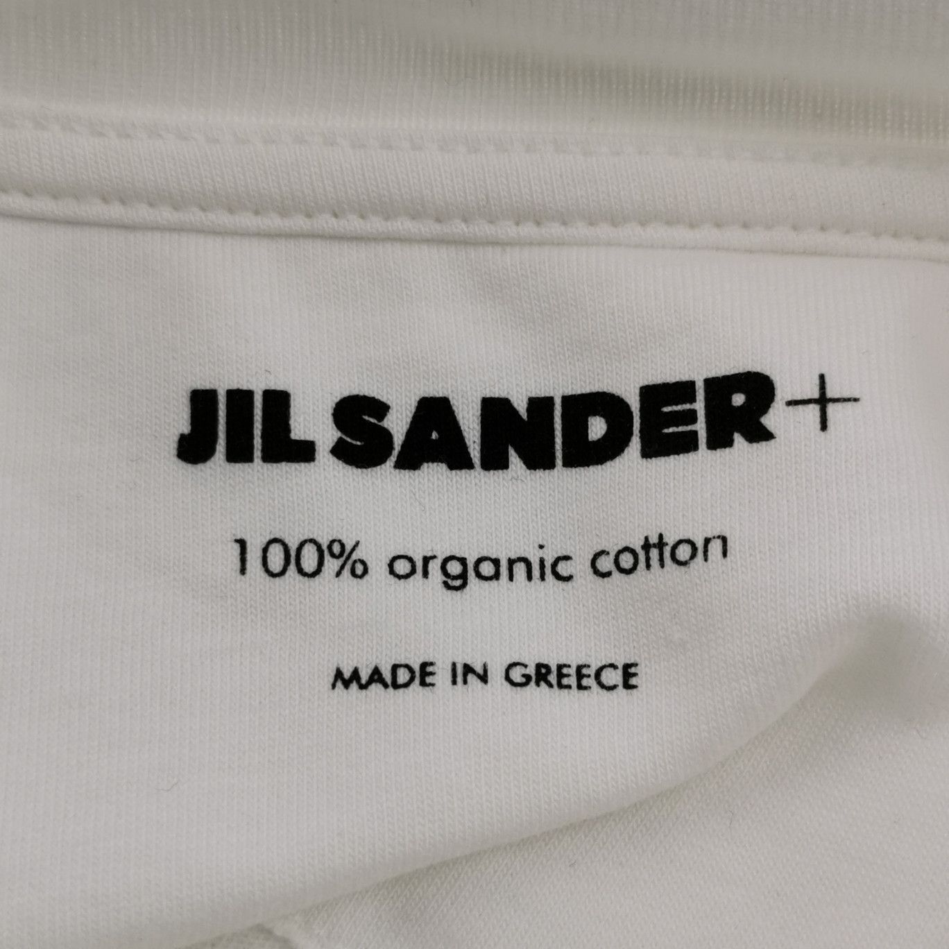 Jil Sander JIL SANDER JIL SANDER Cotton Solid Color Round Neck T-Shir Size US M / EU 48-50 / 2 - 5 Thumbnail