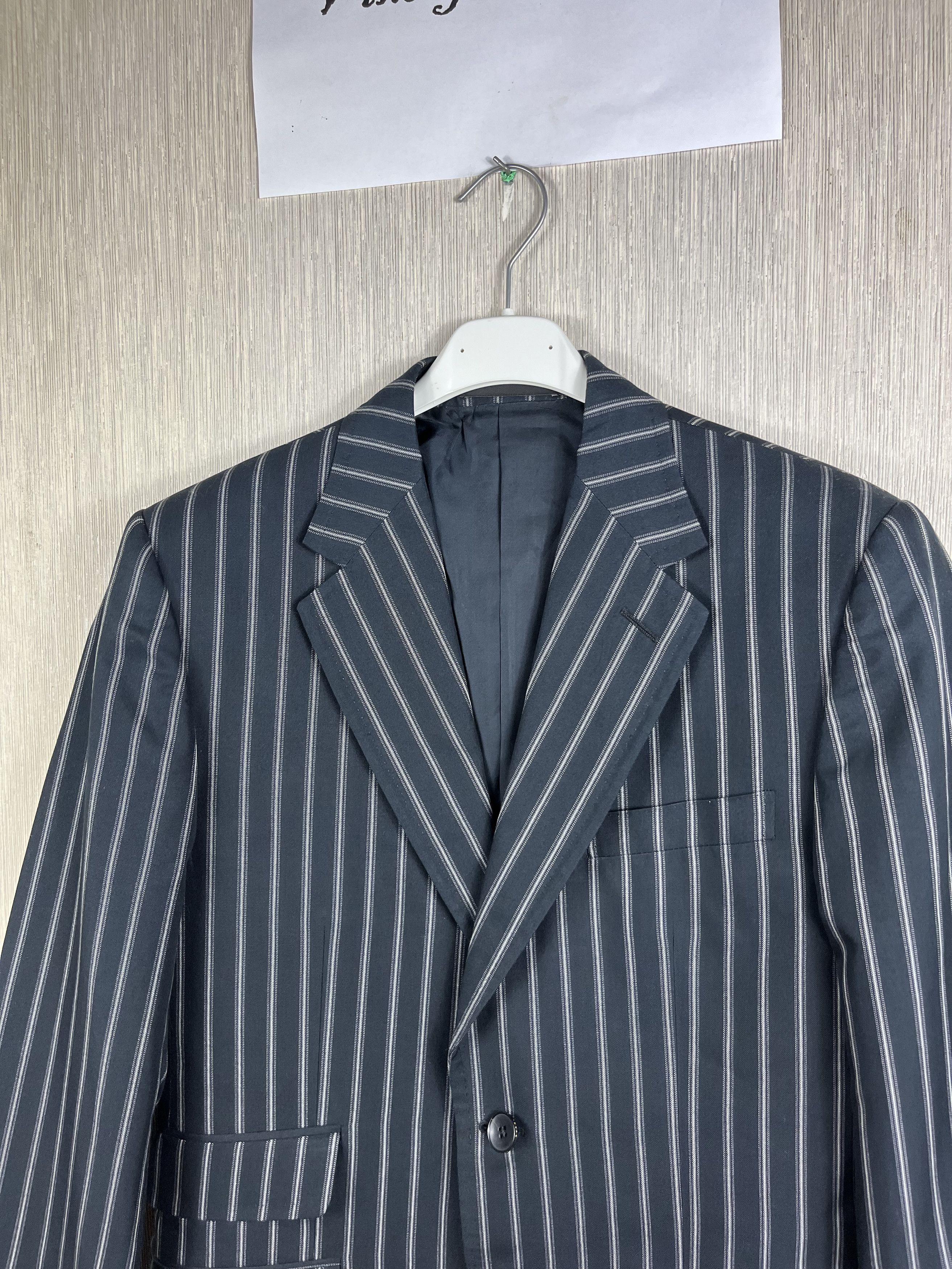 Gucci × Tom Ford Gucci Tom Ford vintage archive striped suit blazer+pants Size 36R - 13 Thumbnail